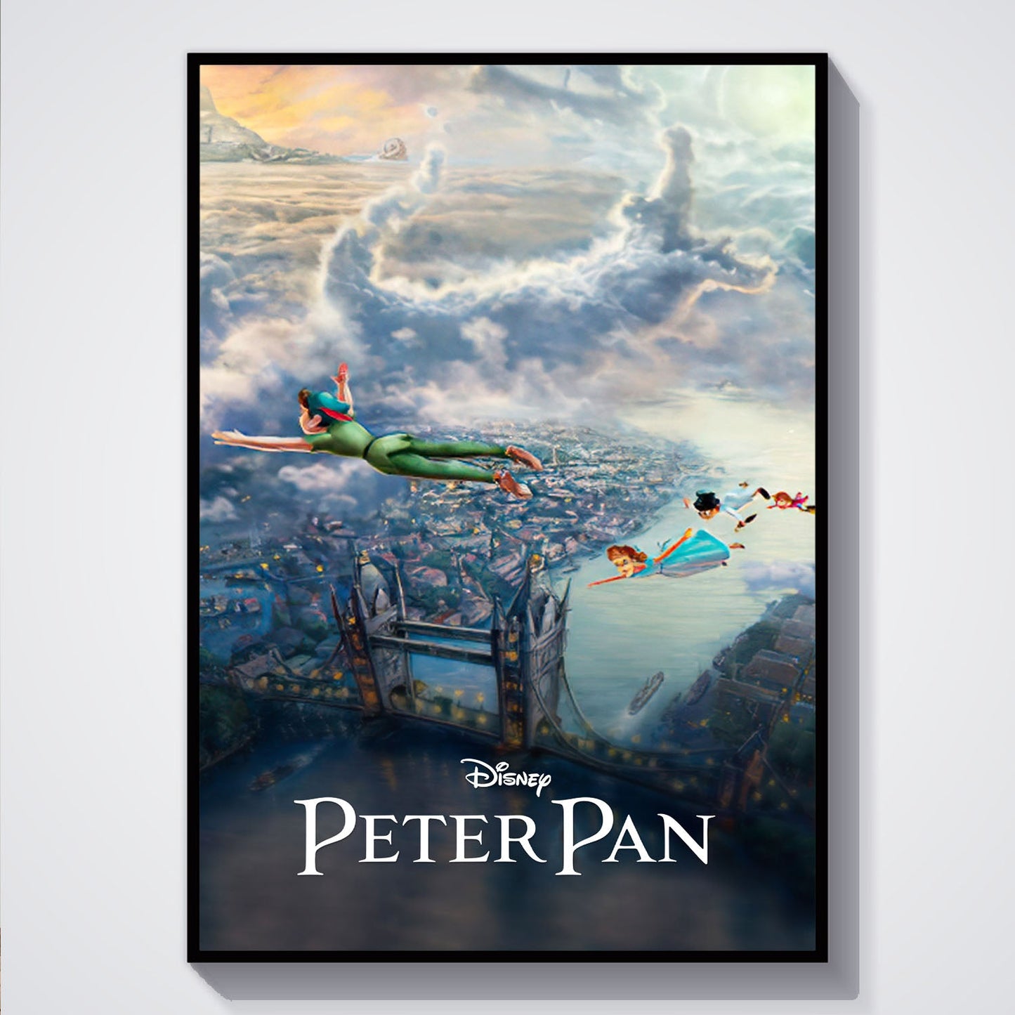 Flex Designs Poster Peter Pan Classic 5 x 7" Home Goods - Movie 1953 Movie Poster