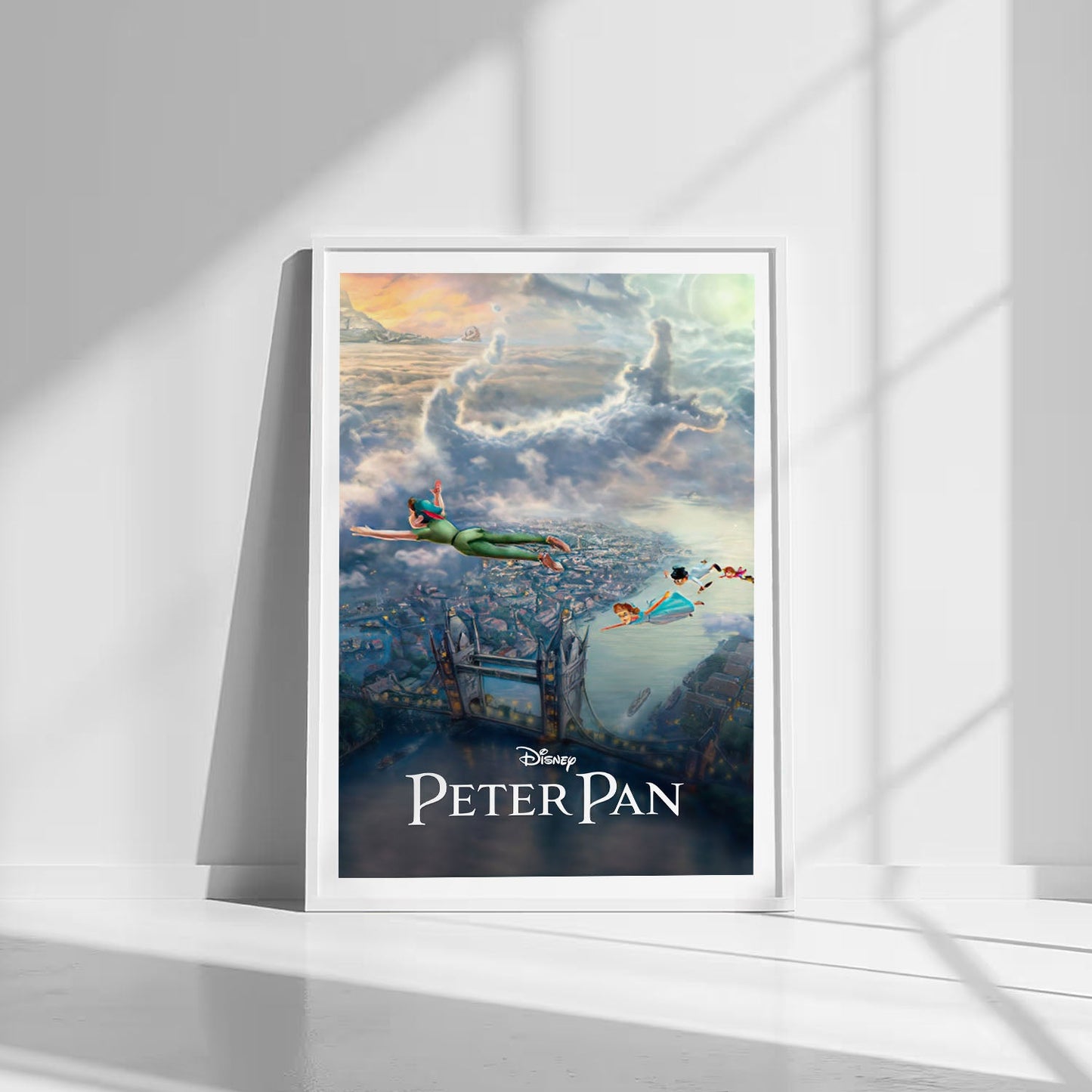 Flex Designs Poster Peter Pan Classic 8 x 10" Home Goods - Movie 1953 Movie Poster