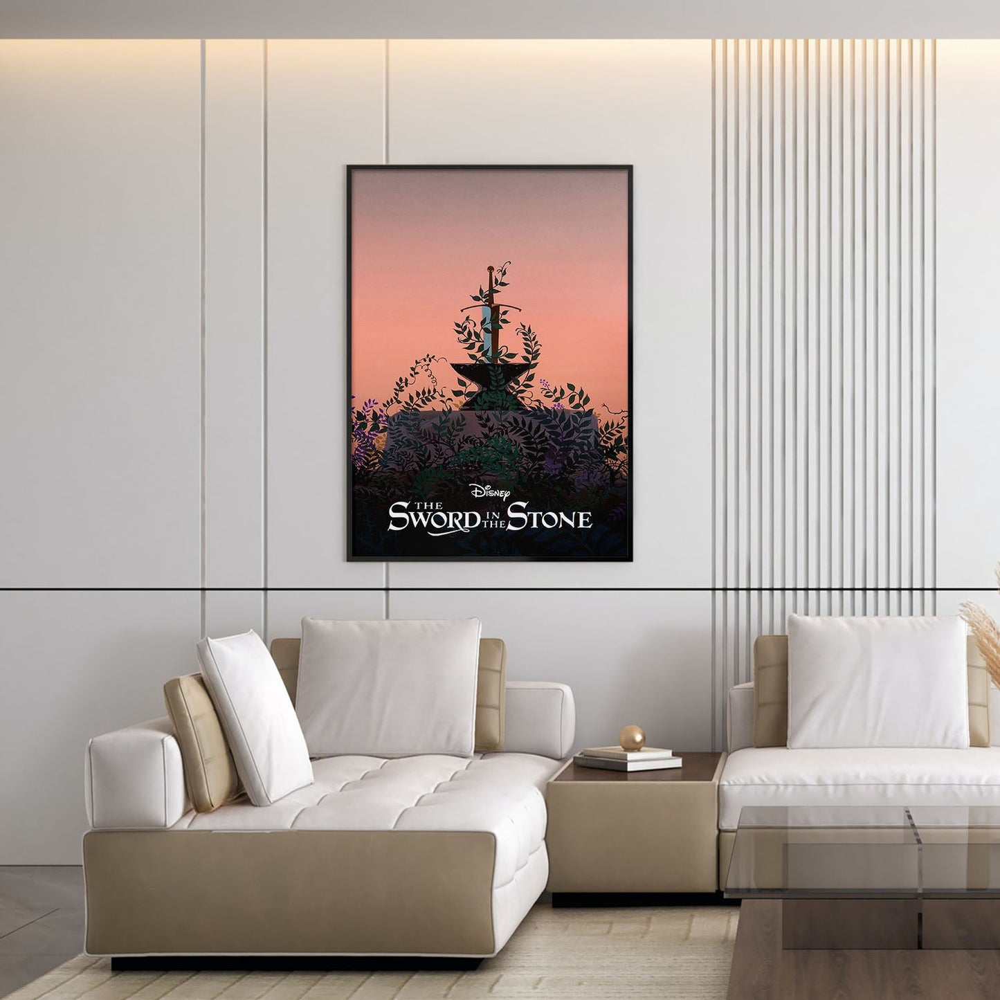 Flex Designs Poster The Sword in the Stone Classic 5 x 7" Home Goods - Movie 1963 Movie Poster