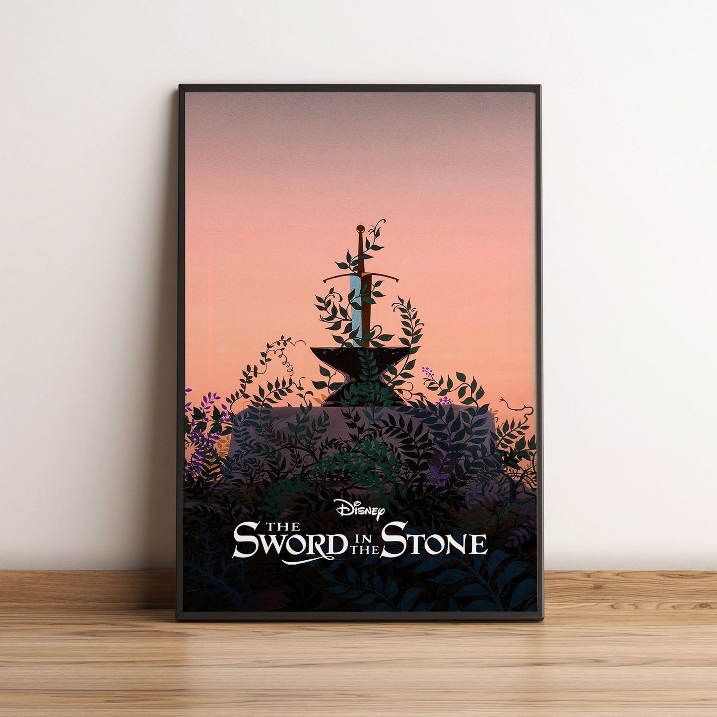 Flex Designs Poster The Sword in the Stone Classic 5 x 7" Home Goods - Movie 1963 Movie Poster