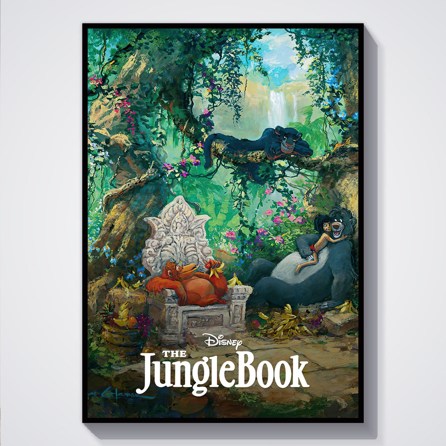 Flex Designs Poster The Jungle Book Classic 5 x 7" Home Goods - Movie 1967 Movie Poster