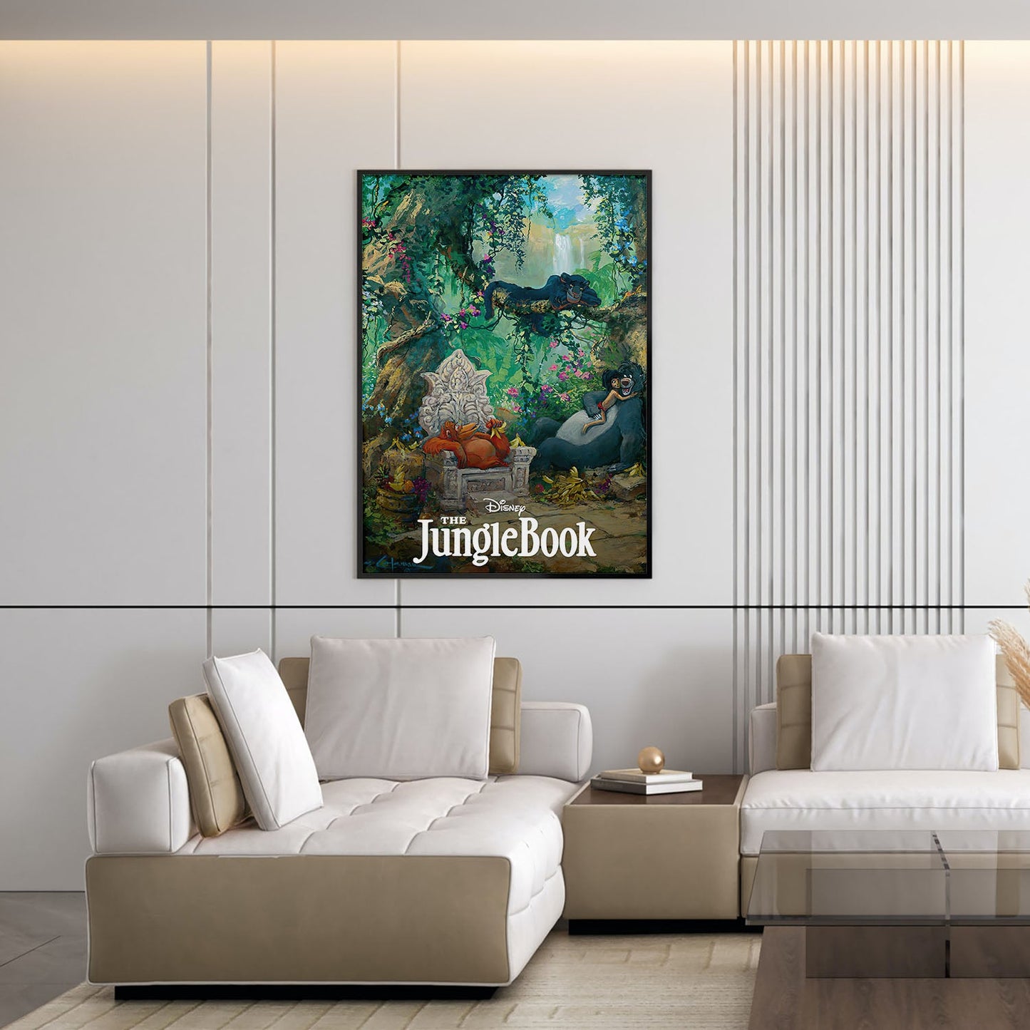 Flex Designs Poster The Jungle Book Classic 5 x 7" Home Goods - Movie 1967 Movie Poster