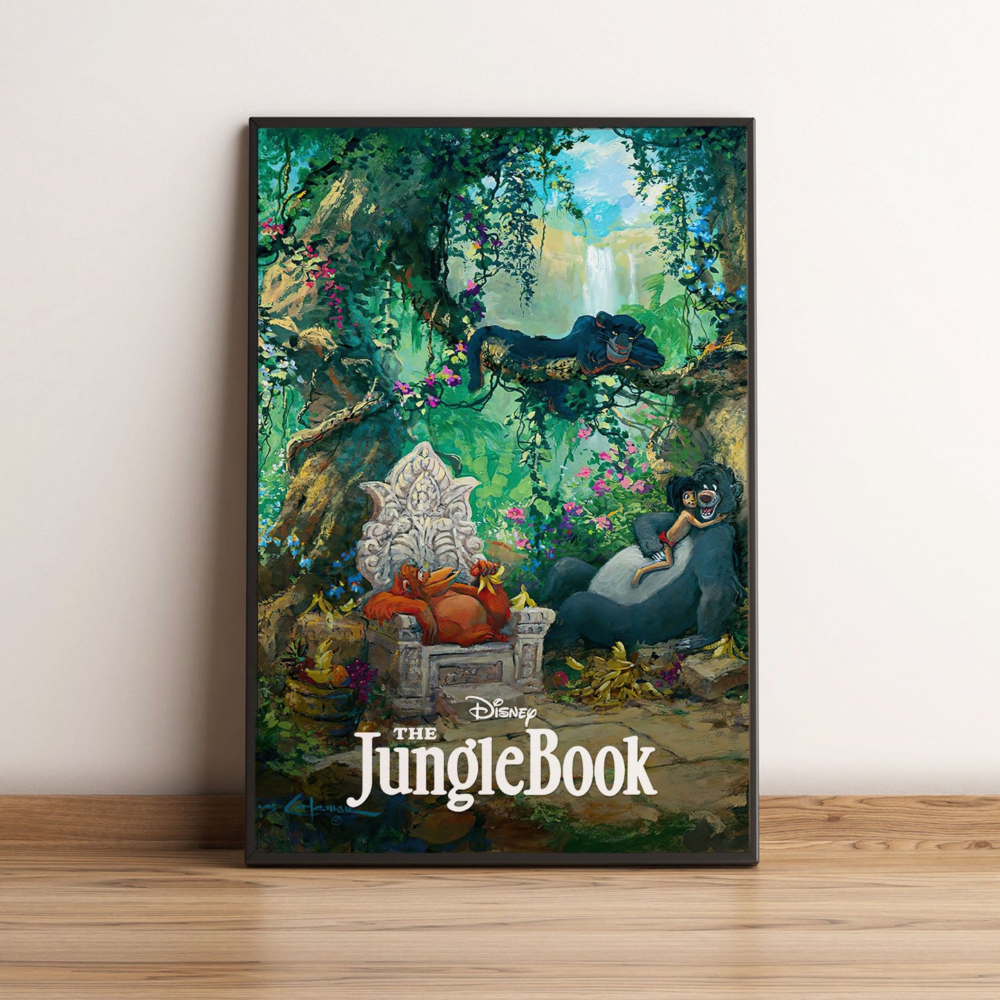 Flex Designs Poster The Jungle Book Classic 5 x 7" Home Goods - Movie 1967 Movie Poster
