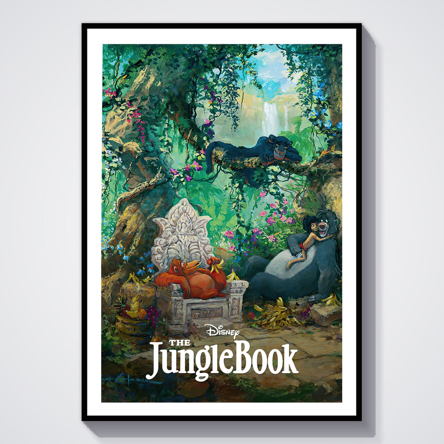 Flex Designs Poster The Jungle Book Classic 8 x 10" Home Goods - Movie 1967 Movie Poster