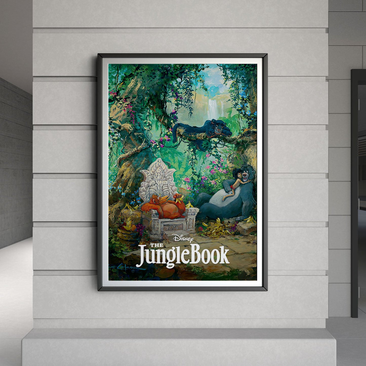 Flex Designs Poster The Jungle Book Classic 8 x 10" Home Goods - Movie 1967 Movie Poster