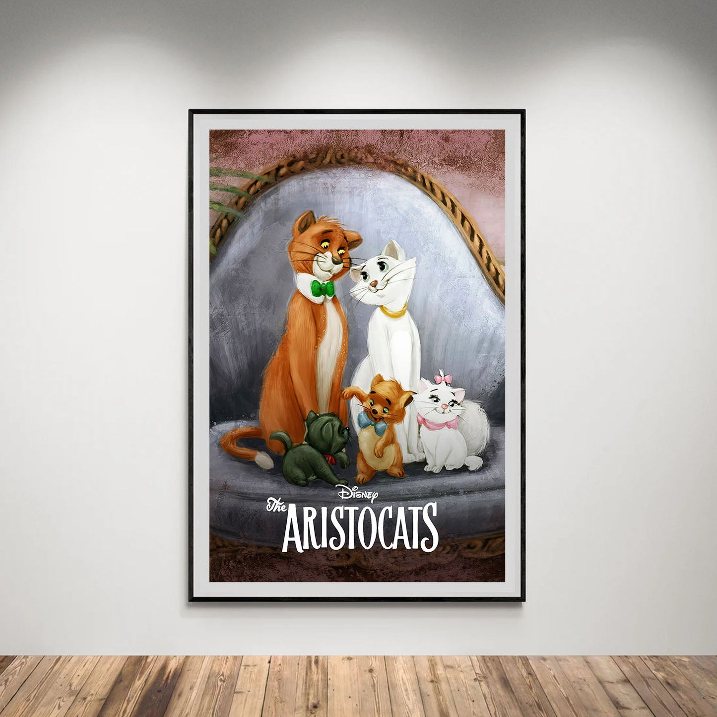 Flex Designs Poster The Aristocats Classic 5 x 7" Home Goods - Movie 1970 Movie Poster