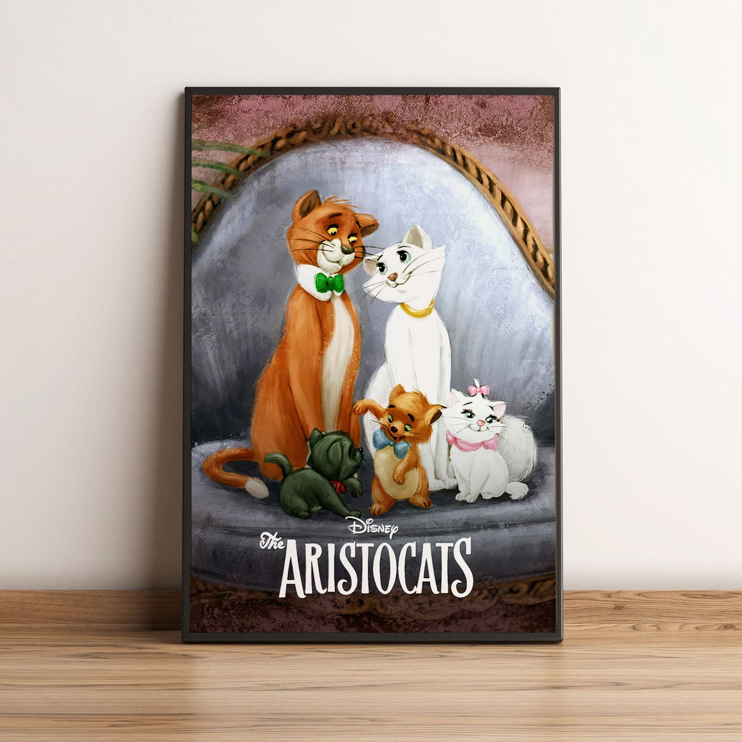 Flex Designs Poster The Aristocats Classic 5 x 7" Home Goods - Movie 1970 Movie Poster