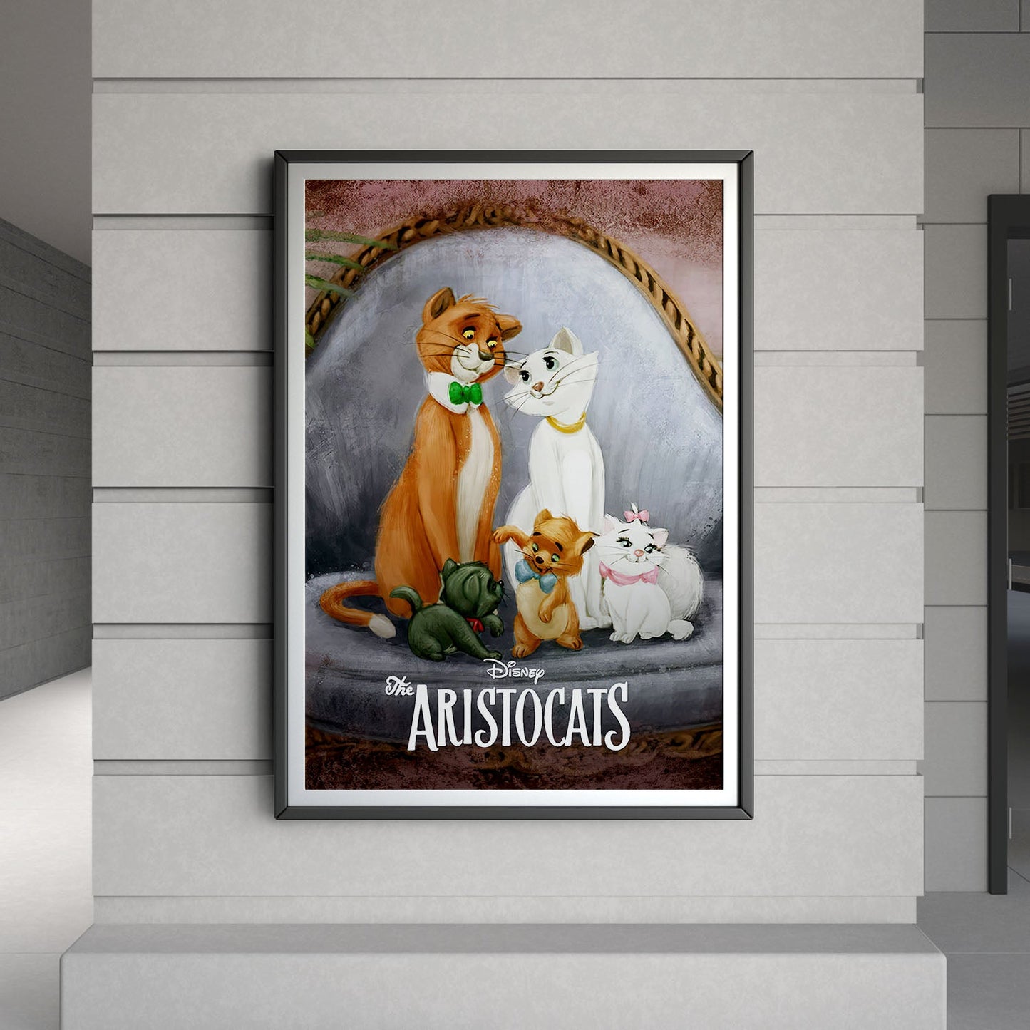 Flex Designs Poster The Aristocats Classic 8 x 10" Home Goods - Movie 1970 Movie Poster