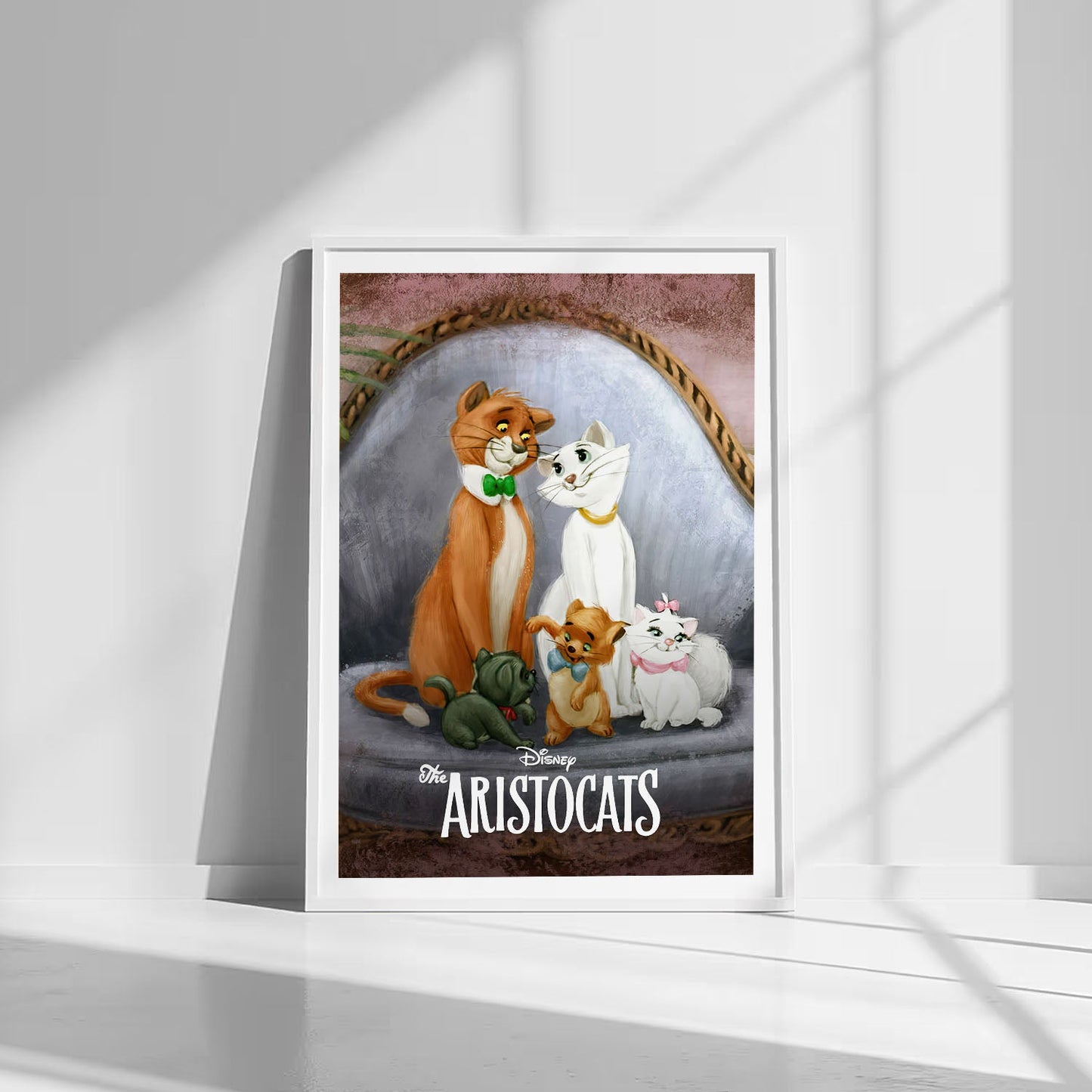 Flex Designs Poster The Aristocats Classic 8 x 10" Home Goods - Movie 1970 Movie Poster