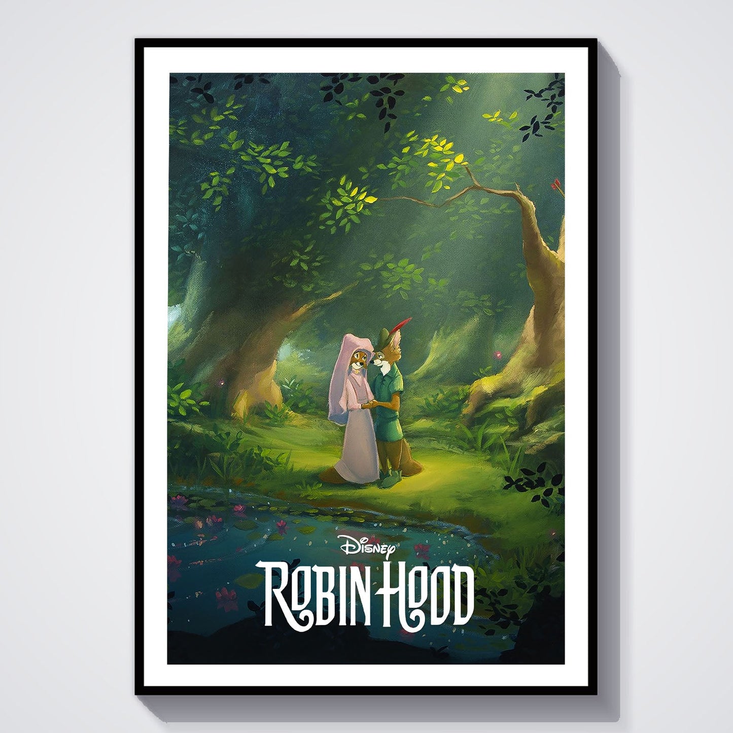 Flex Designs Poster Robin Hood Classic 8 x 10" Home Goods - Movie 1973 Movie Poster