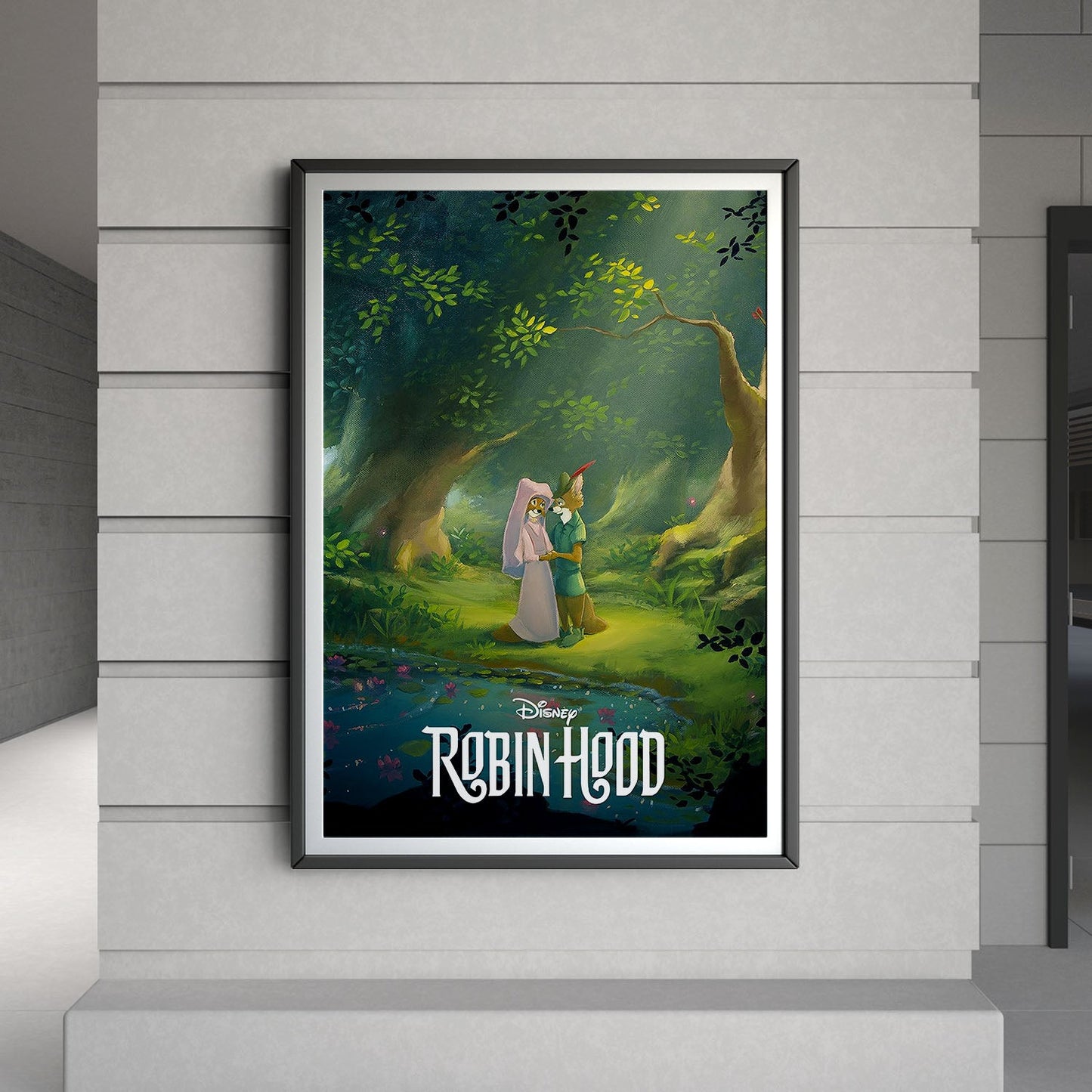 Flex Designs Poster Robin Hood Classic 8 x 10" Home Goods - Movie 1973 Movie Poster