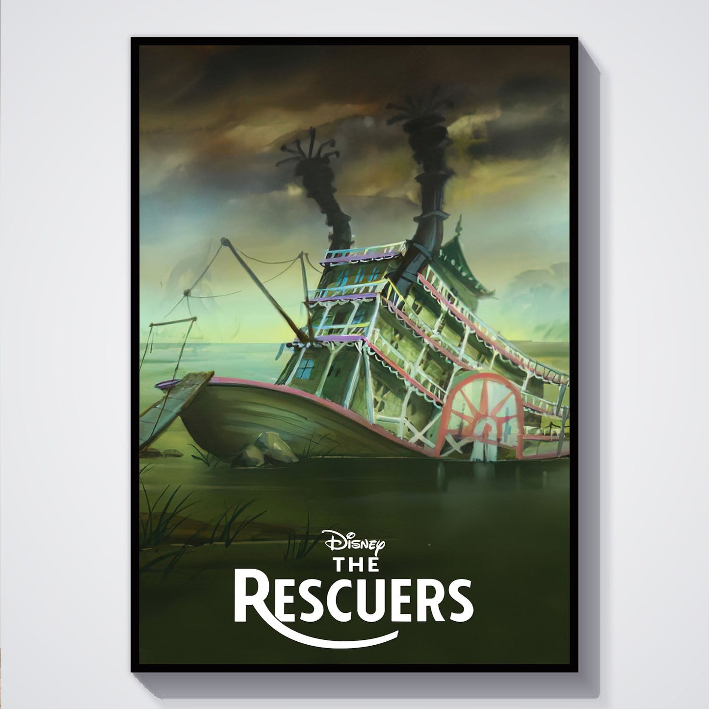 Flex Designs Poster The Rescuers Classic 5 x 7" Home Goods - Movie 1977 Movie Poster
