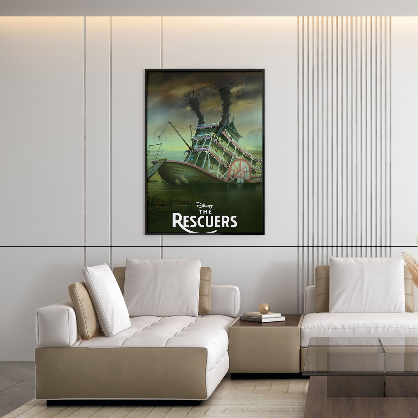 Flex Designs Poster The Rescuers Classic 5 x 7" Home Goods - Movie 1977 Movie Poster