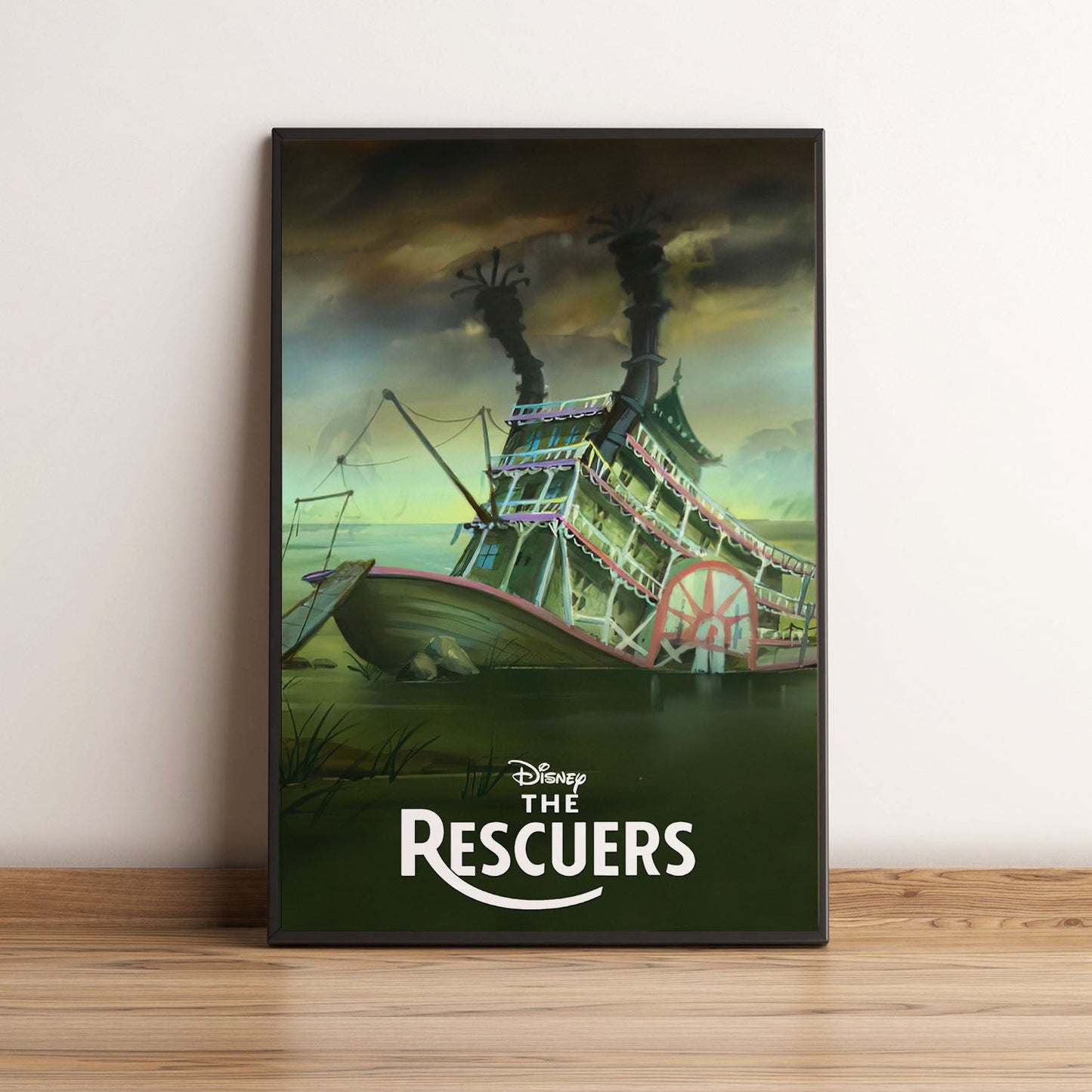 Flex Designs Poster The Rescuers Classic 5 x 7" Home Goods - Movie 1977 Movie Poster