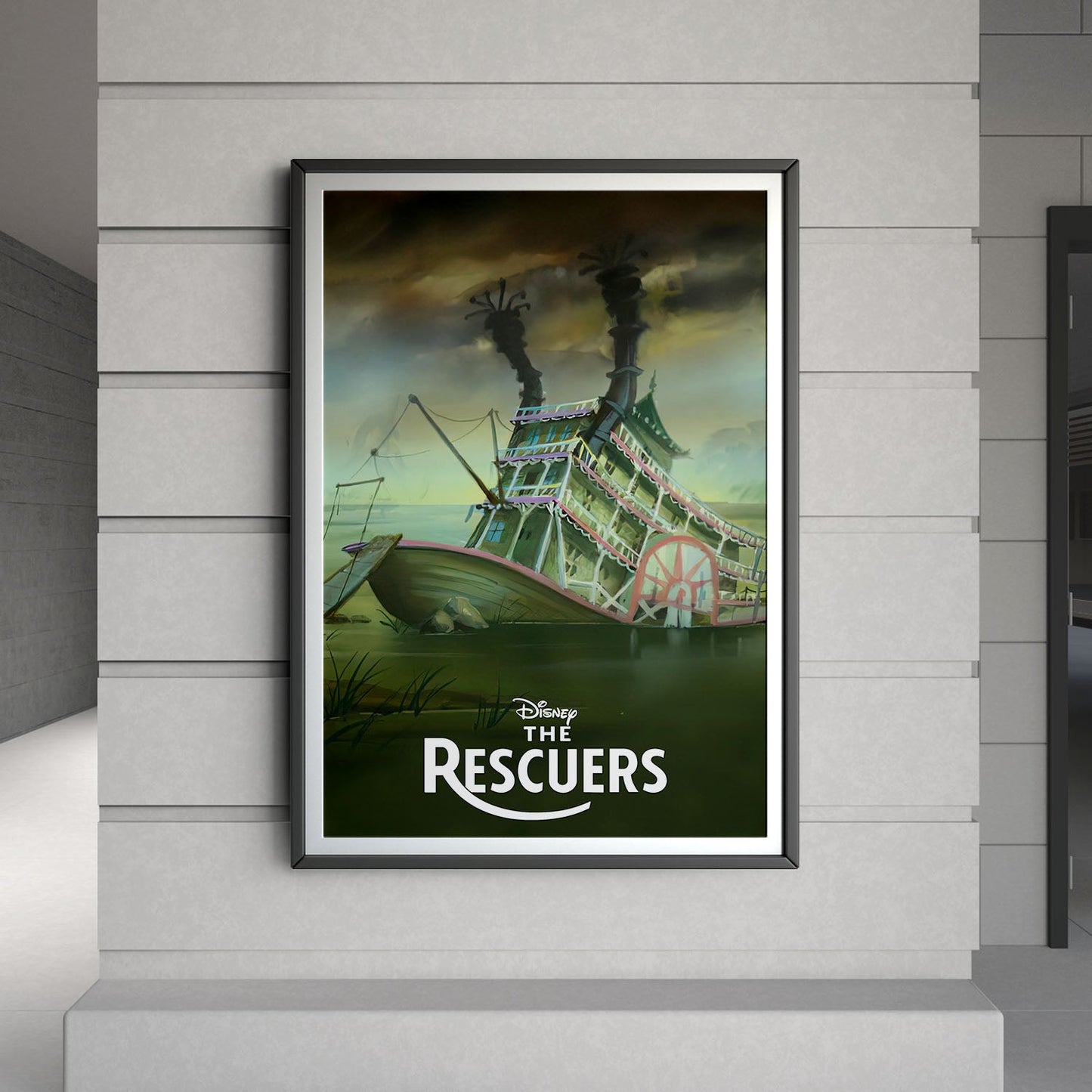 Flex Designs Poster The Rescuers Classic 8 x 10" Home Goods - Movie 1977 Movie Poster