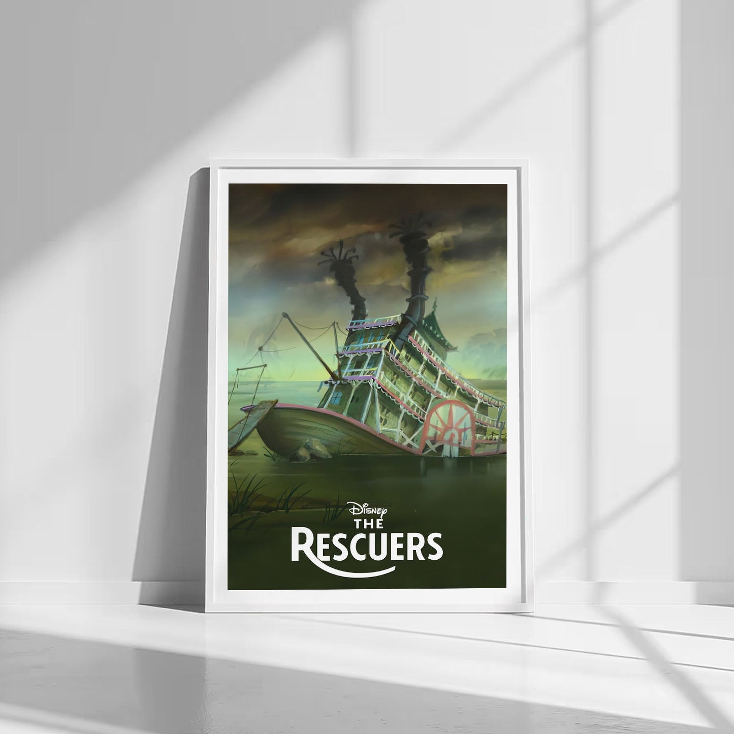 Flex Designs Poster The Rescuers Classic 8 x 10" Home Goods - Movie 1977 Movie Poster