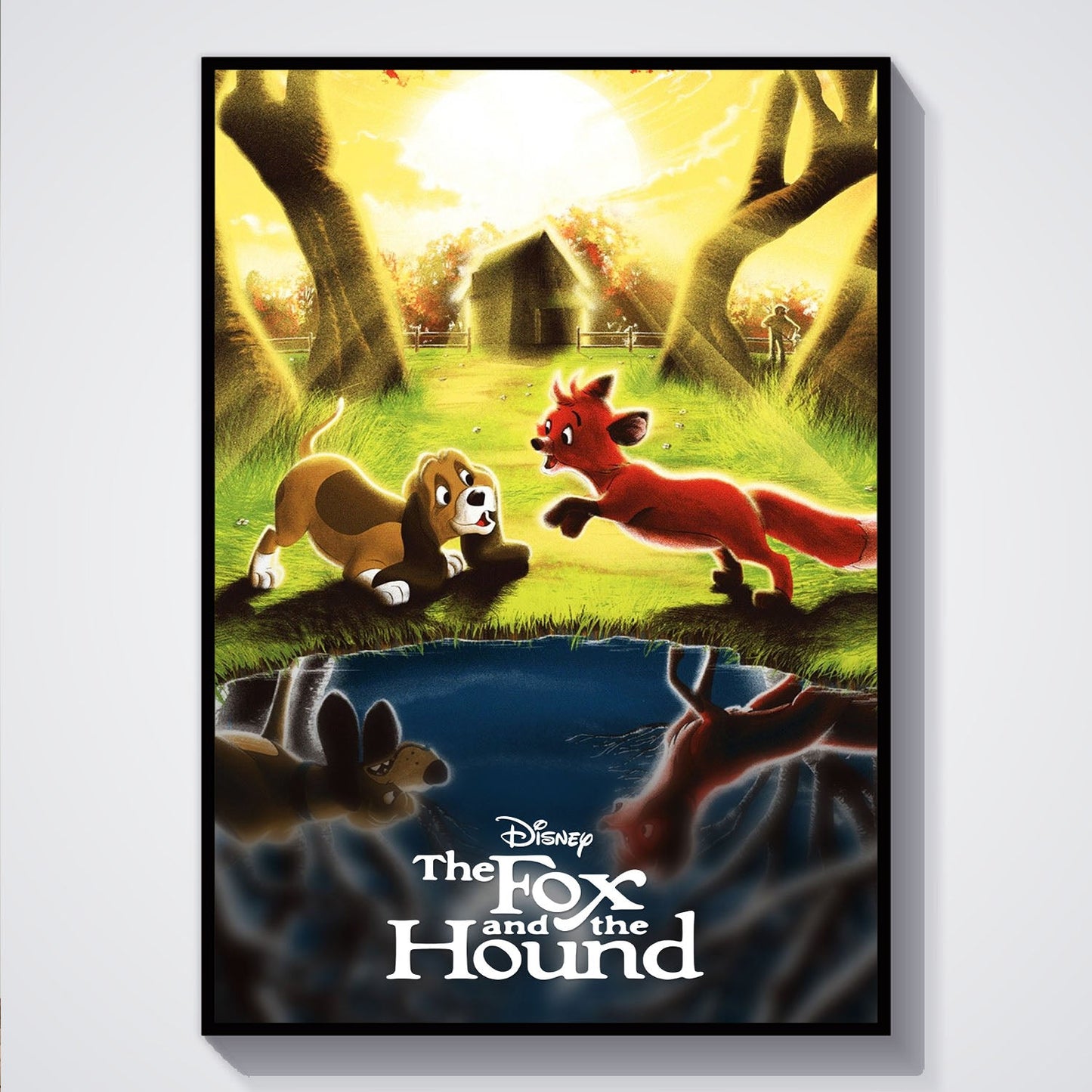 Flex Designs Poster The Fox and the Hound Classic 5 x 7" Home Goods - Movie 1981 Movie Poster