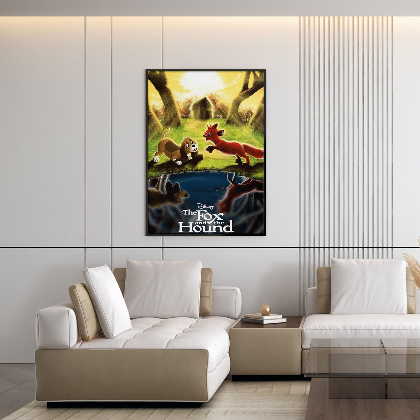 Flex Designs Poster The Fox and the Hound Classic 5 x 7" Home Goods - Movie 1981 Movie Poster
