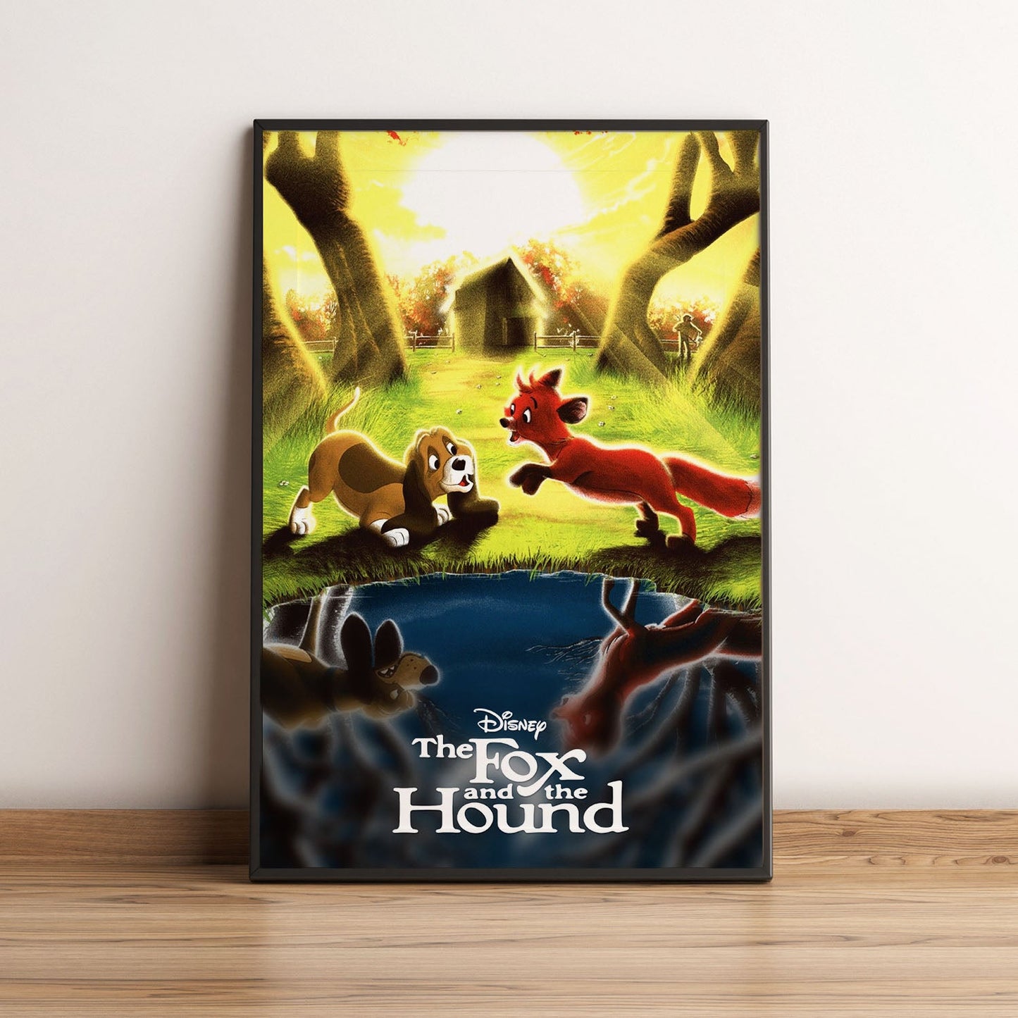 Flex Designs Poster The Fox and the Hound Classic 5 x 7" Home Goods - Movie 1981 Movie Poster