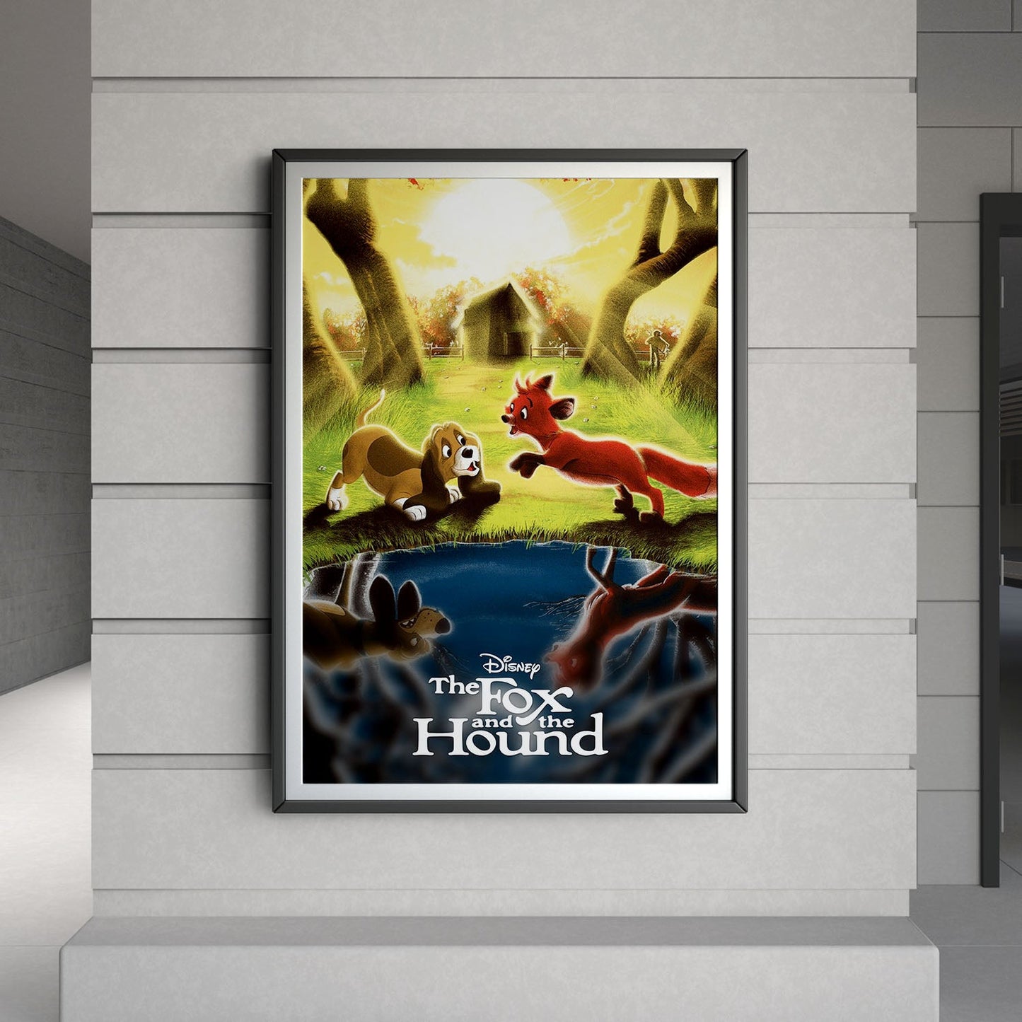 Flex Designs Poster The Fox and the Hound Classic 8 x 10" Home Goods - Movie 1981 Movie Poster