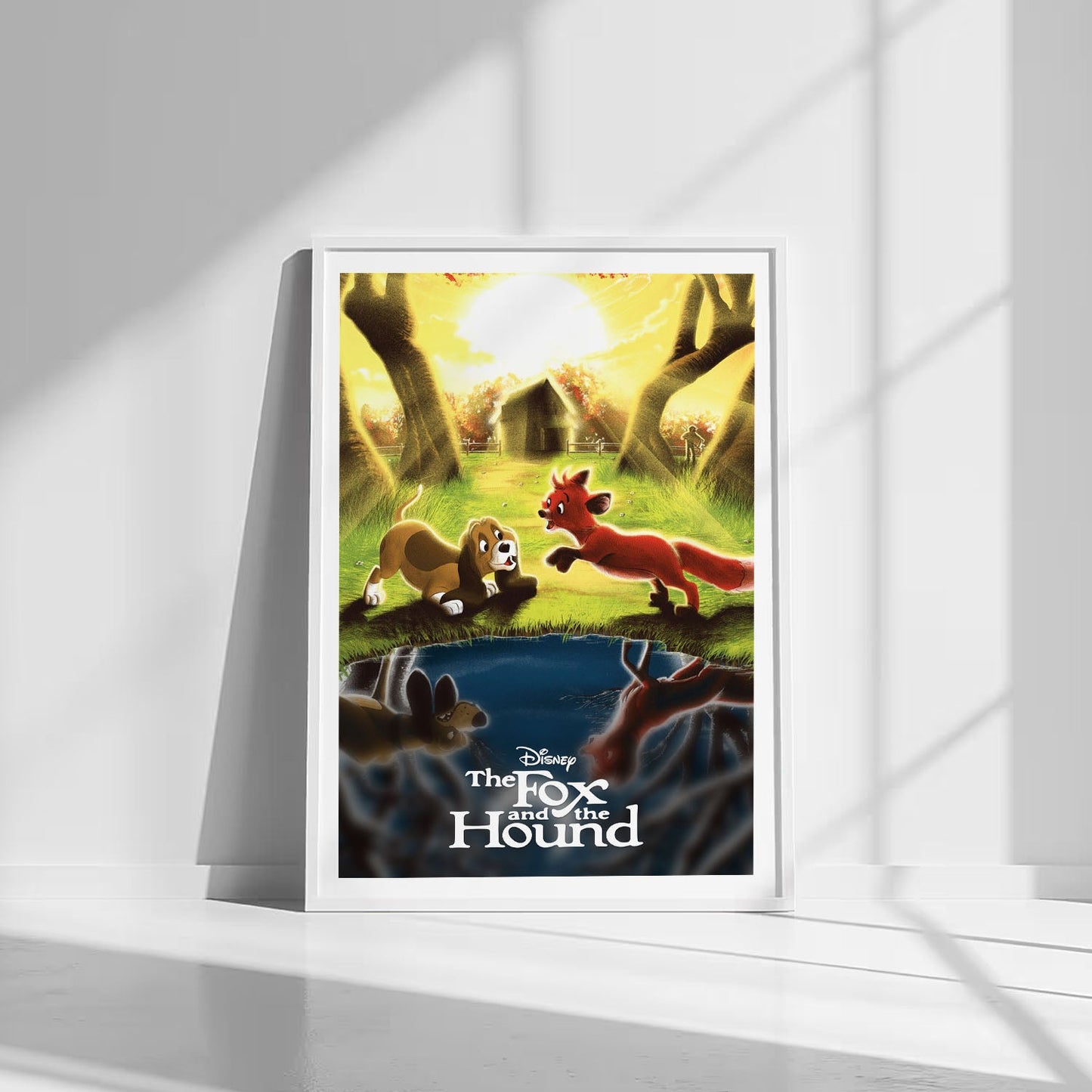 Flex Designs Poster The Fox and the Hound Classic 8 x 10" Home Goods - Movie 1981 Movie Poster