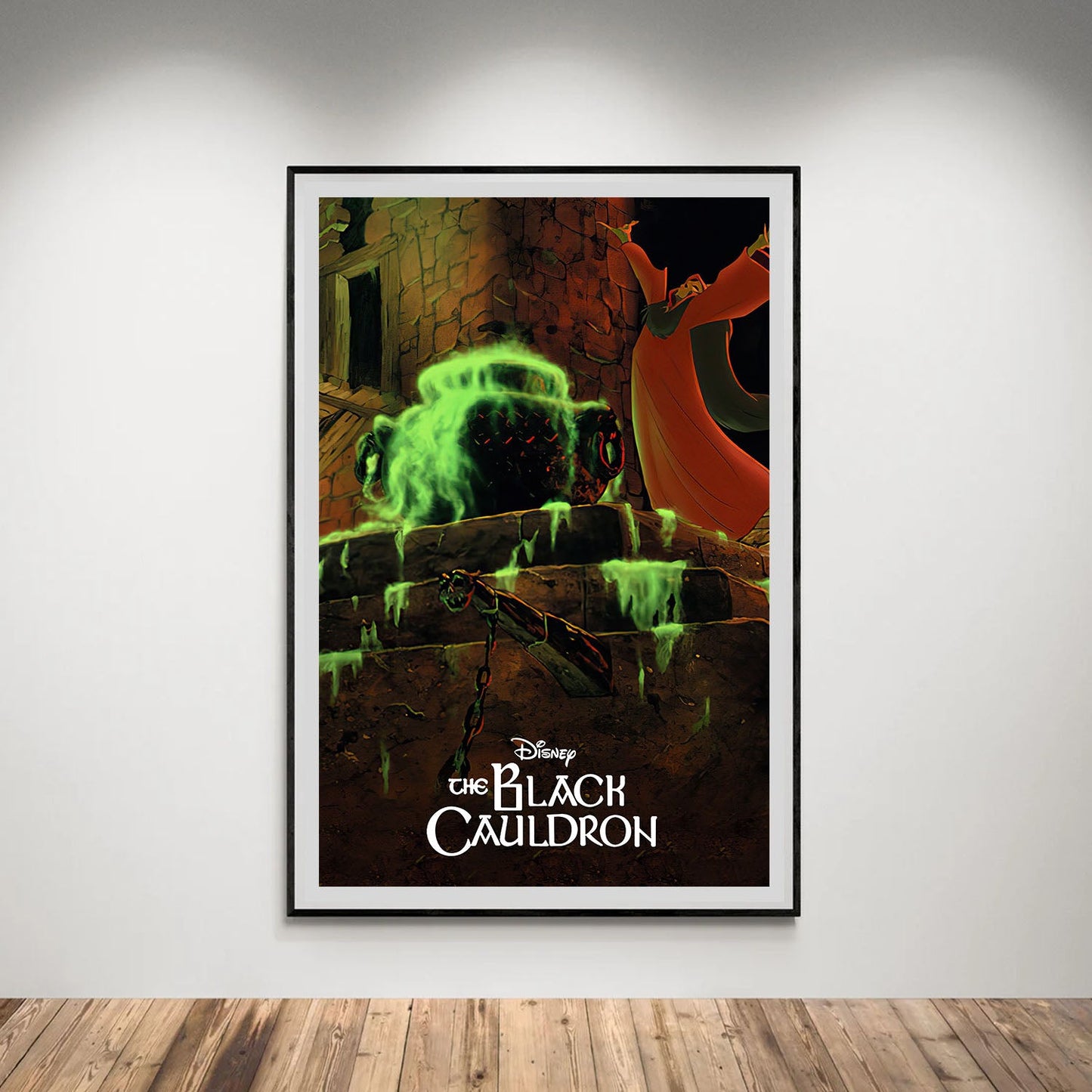 Flex Designs Poster The Black Cauldron Classic 5 x 7" Home Goods - Movie 1985 Movie Poster