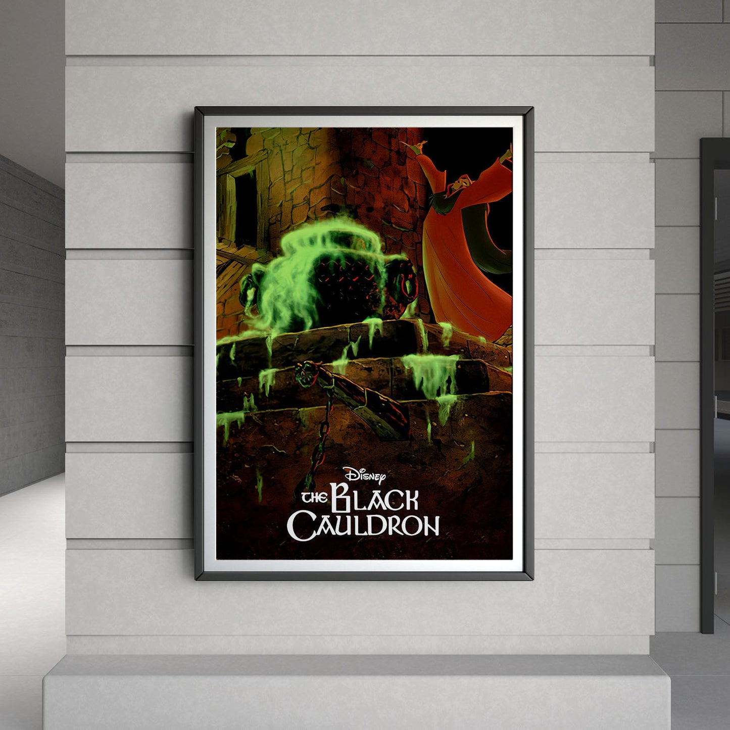 Flex Designs Poster The Black Cauldron Classic 8 x 10" Home Goods - Movie 1985 Movie Poster