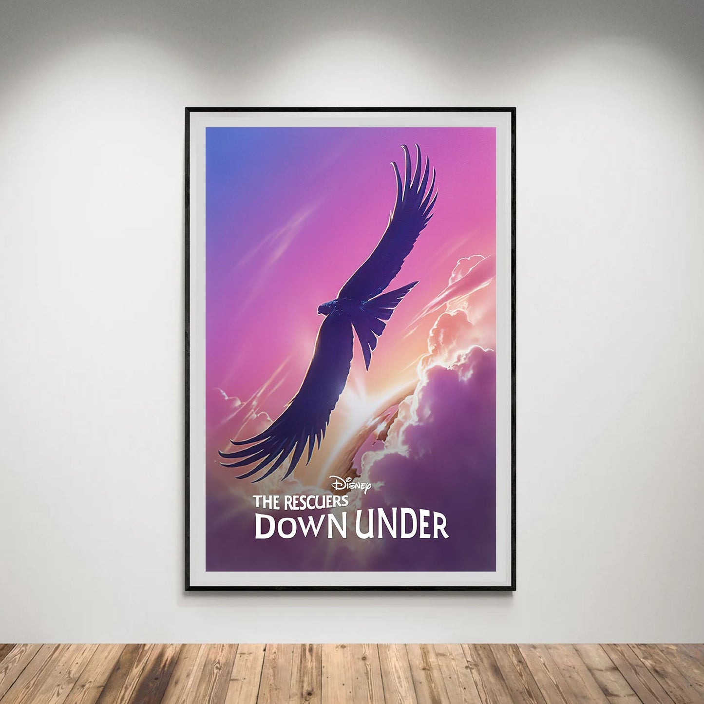 Flex Designs Poster The Rescuers Down Under Classic 5 x 7" Home Goods - Movie 1990 Movie Poster