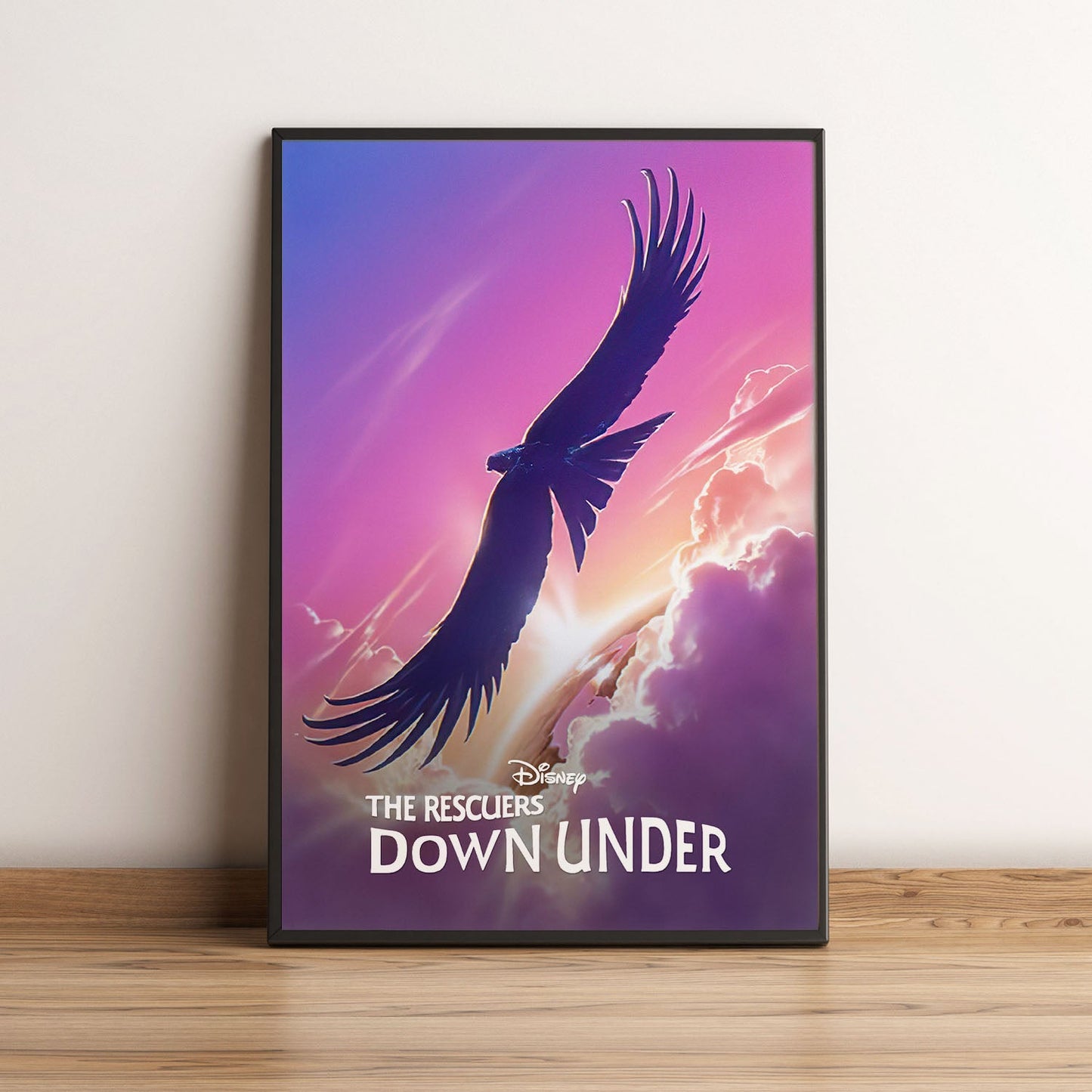Flex Designs Poster The Rescuers Down Under Classic 5 x 7" Home Goods - Movie 1990 Movie Poster
