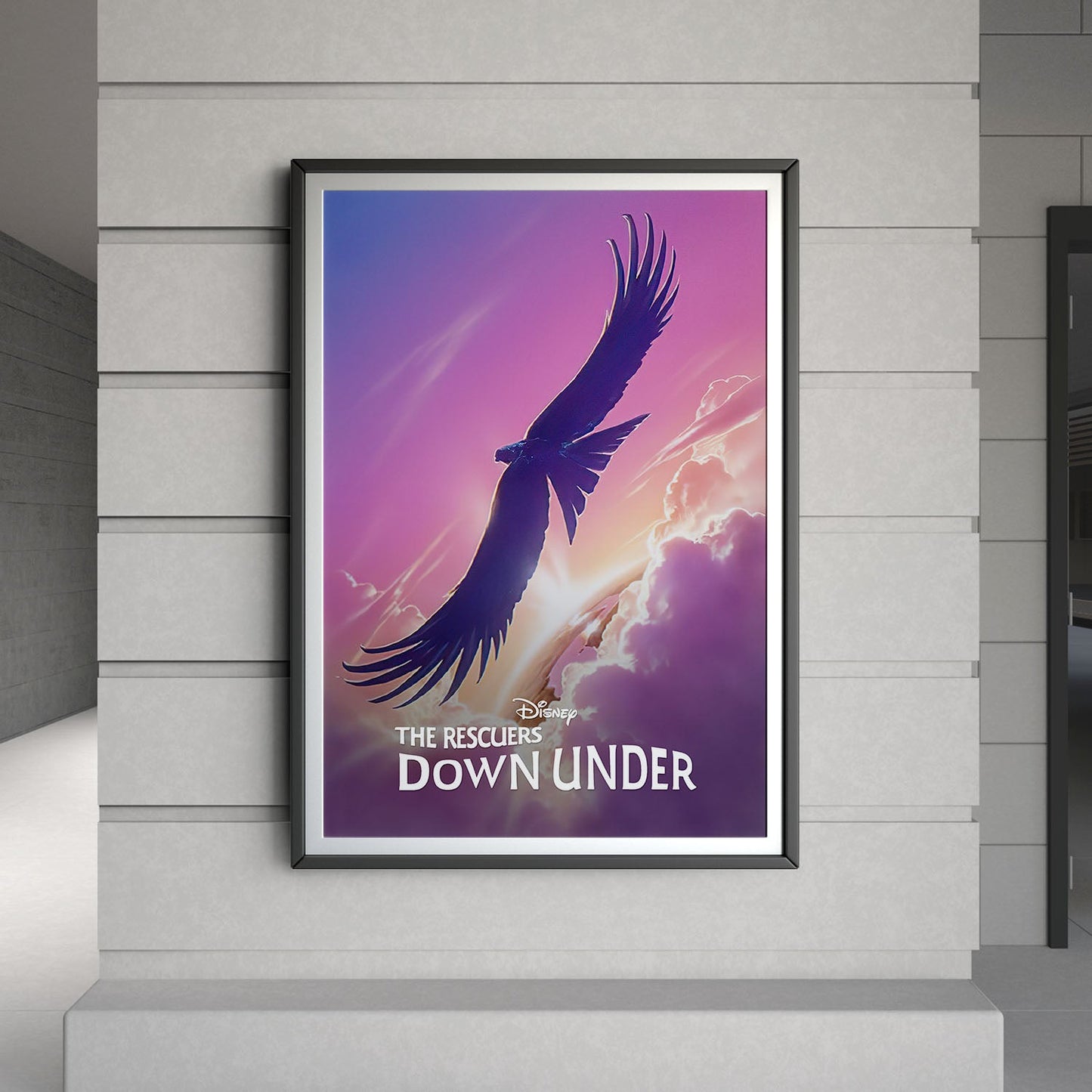 Flex Designs Poster The Rescuers Down Under Classic 8 x 10" Home Goods - Movie 1990 Movie Poster
