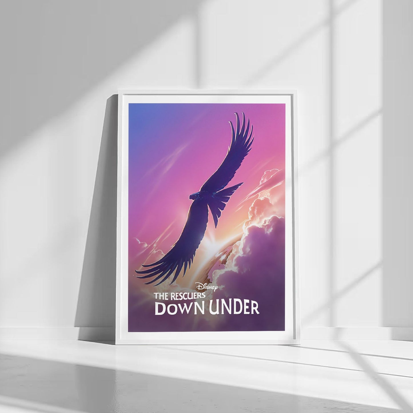 Flex Designs Poster The Rescuers Down Under Classic 8 x 10" Home Goods - Movie 1990 Movie Poster