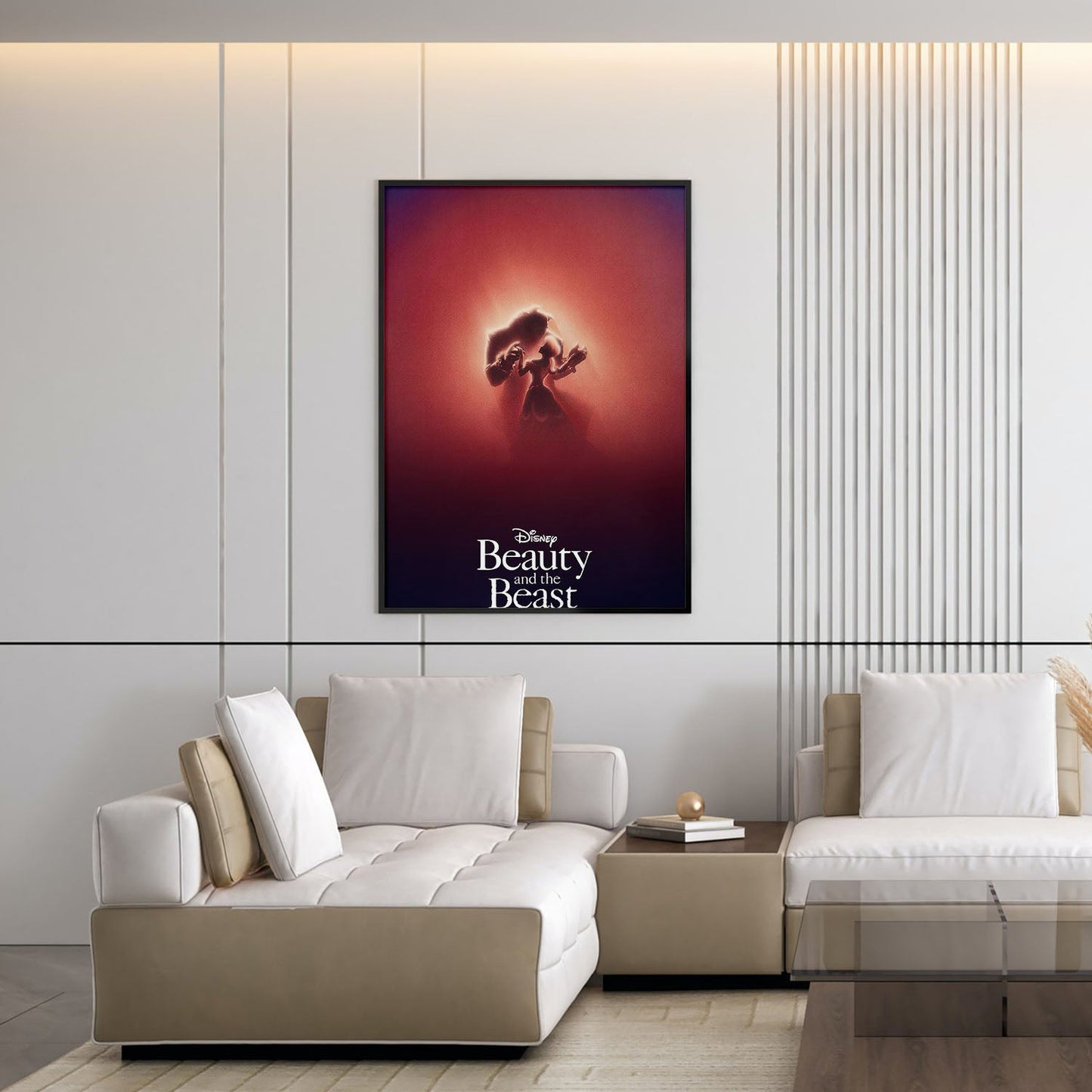 Flex Designs Poster Beauty and the Beast Classic 5 x 7" Home Goods - Movie 1991 Movie Poster