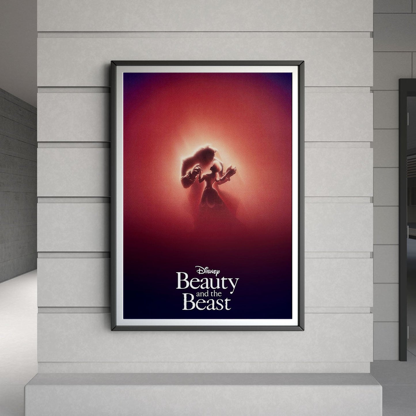 Flex Designs Poster Beauty and the Beast Classic 8 x 10" Home Goods - Movie 1991 Movie Poster