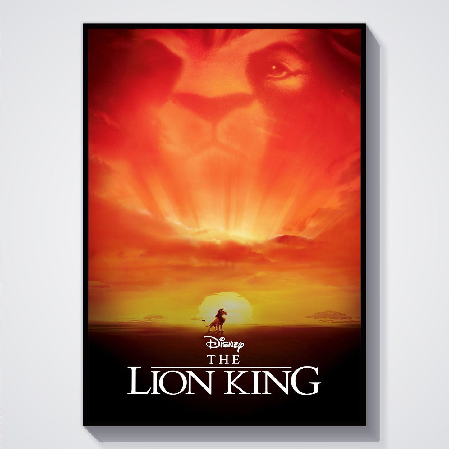 Flex Designs Poster The Lion King Classic 5 x 7" Home Goods - Movie 1994 Movie Poster