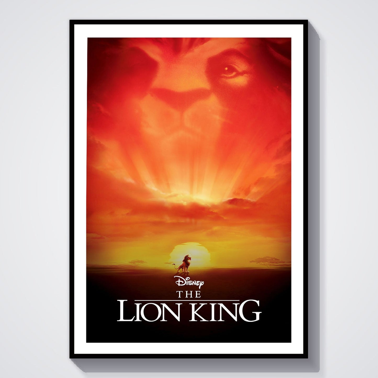 Flex Designs Poster The Lion King Classic 8 x 10" Home Goods - Movie 1994 Movie Poster