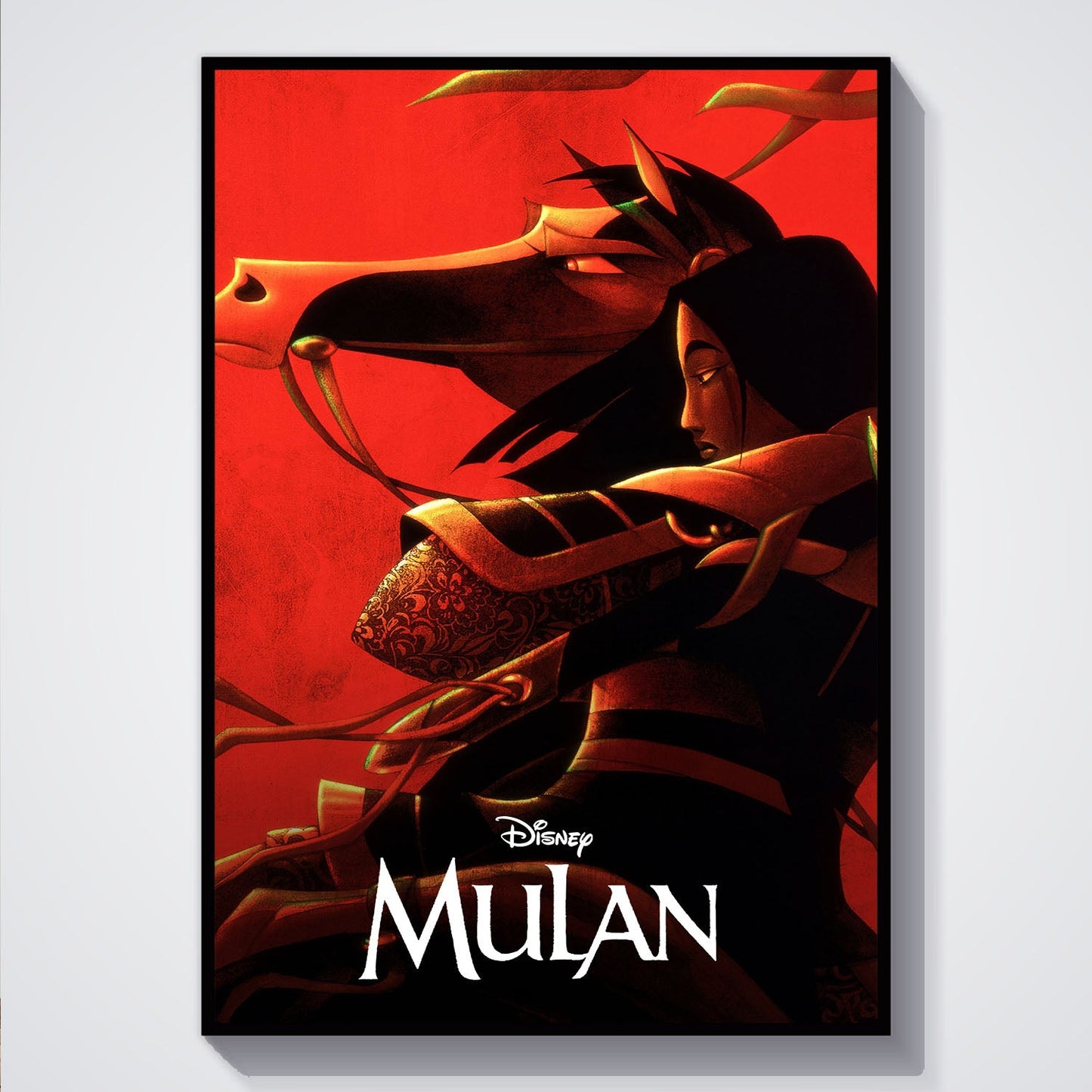 Flex Designs Poster Mulan Classic 5 x 7" Home Goods - Movie 1998 Movie Poster