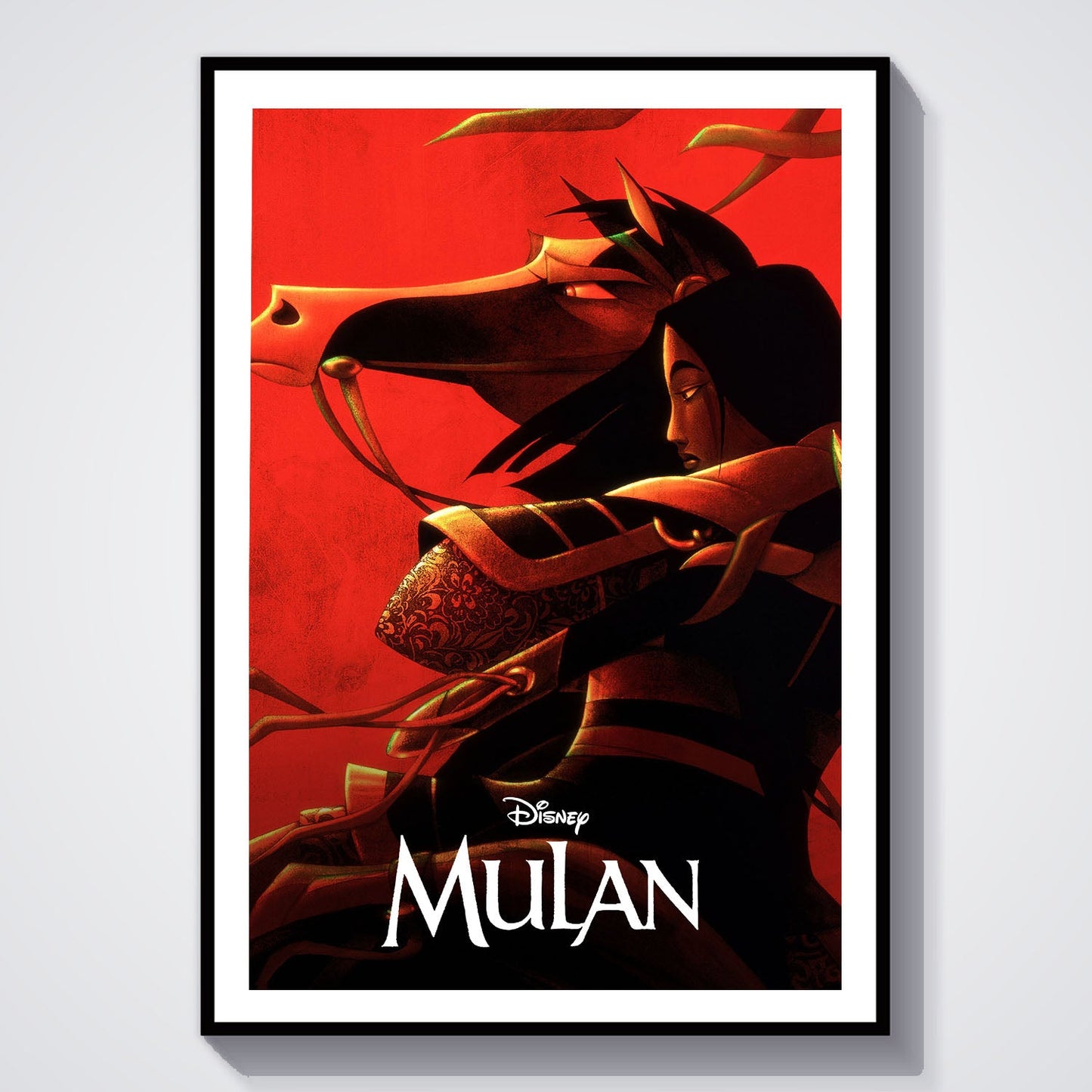 Flex Designs Poster Mulan Classic 8 x 10" Home Goods - Movie 1998 Movie Poster