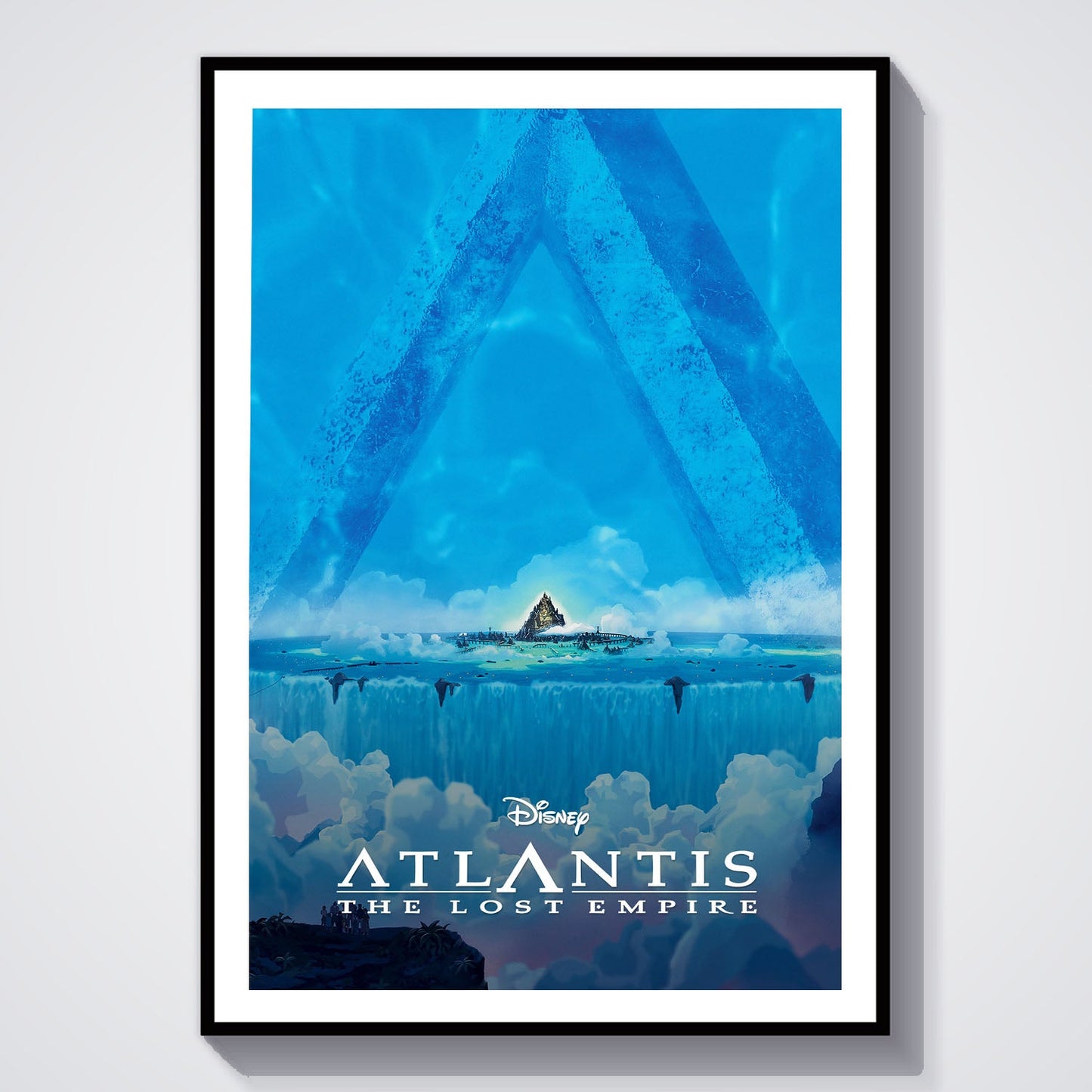 Flex Designs Poster Atlantis The Lost Empire Classic 8 x 10" Home Goods - Movie 2001 Movie Poster