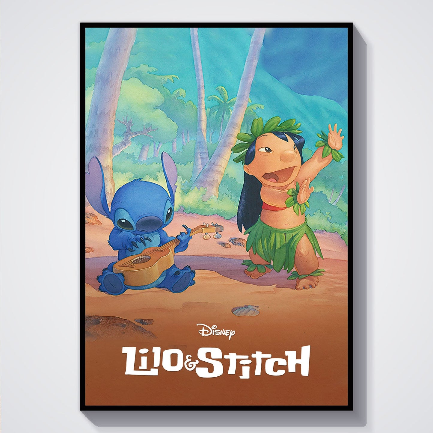 Flex Designs Poster Lilo Stitch Classic 5 x 7" Home Goods - Movie 2002 Movie Poster