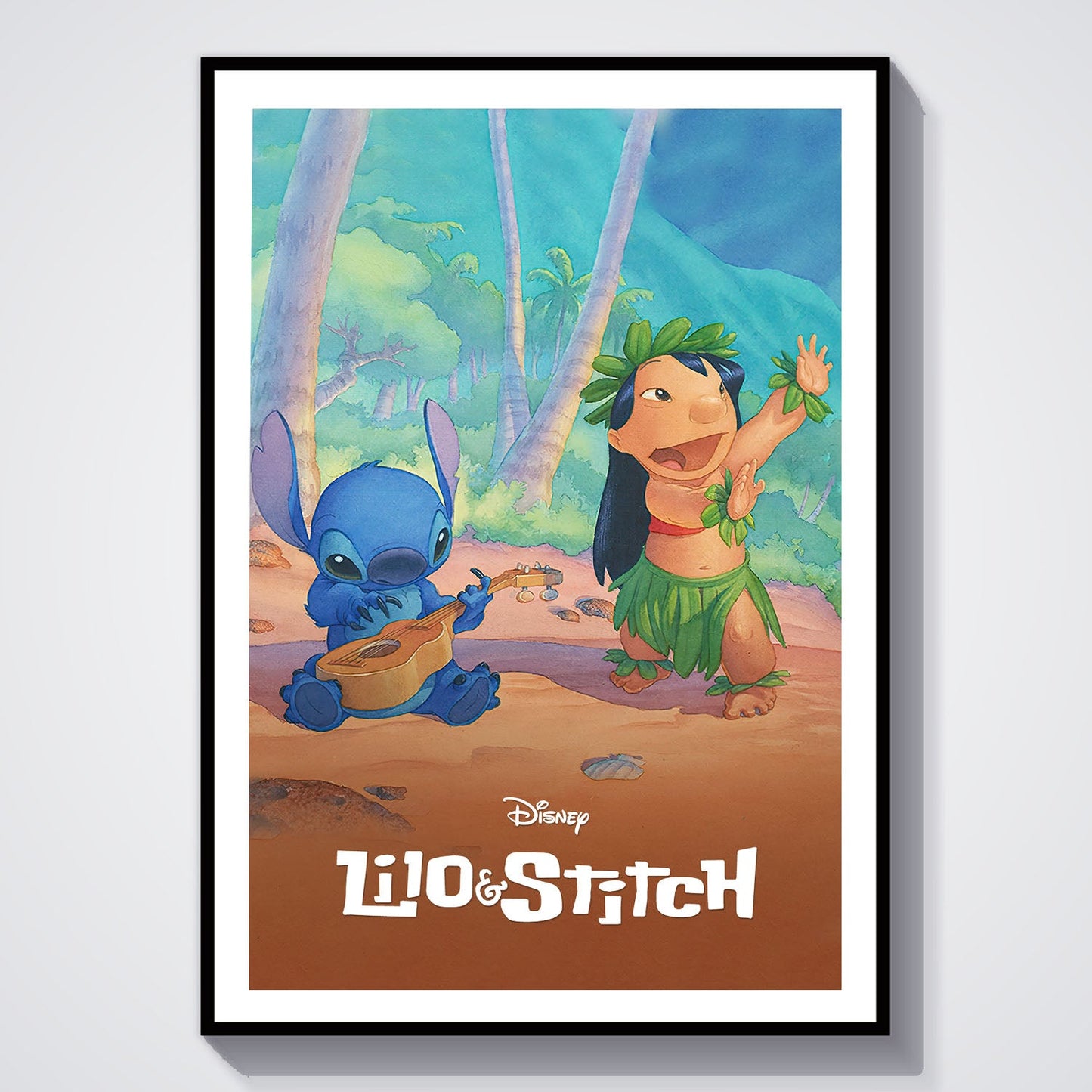 Flex Designs Poster Lilo Stitch Classic 8 x 10" Home Goods - Movie 2002 Movie Poster