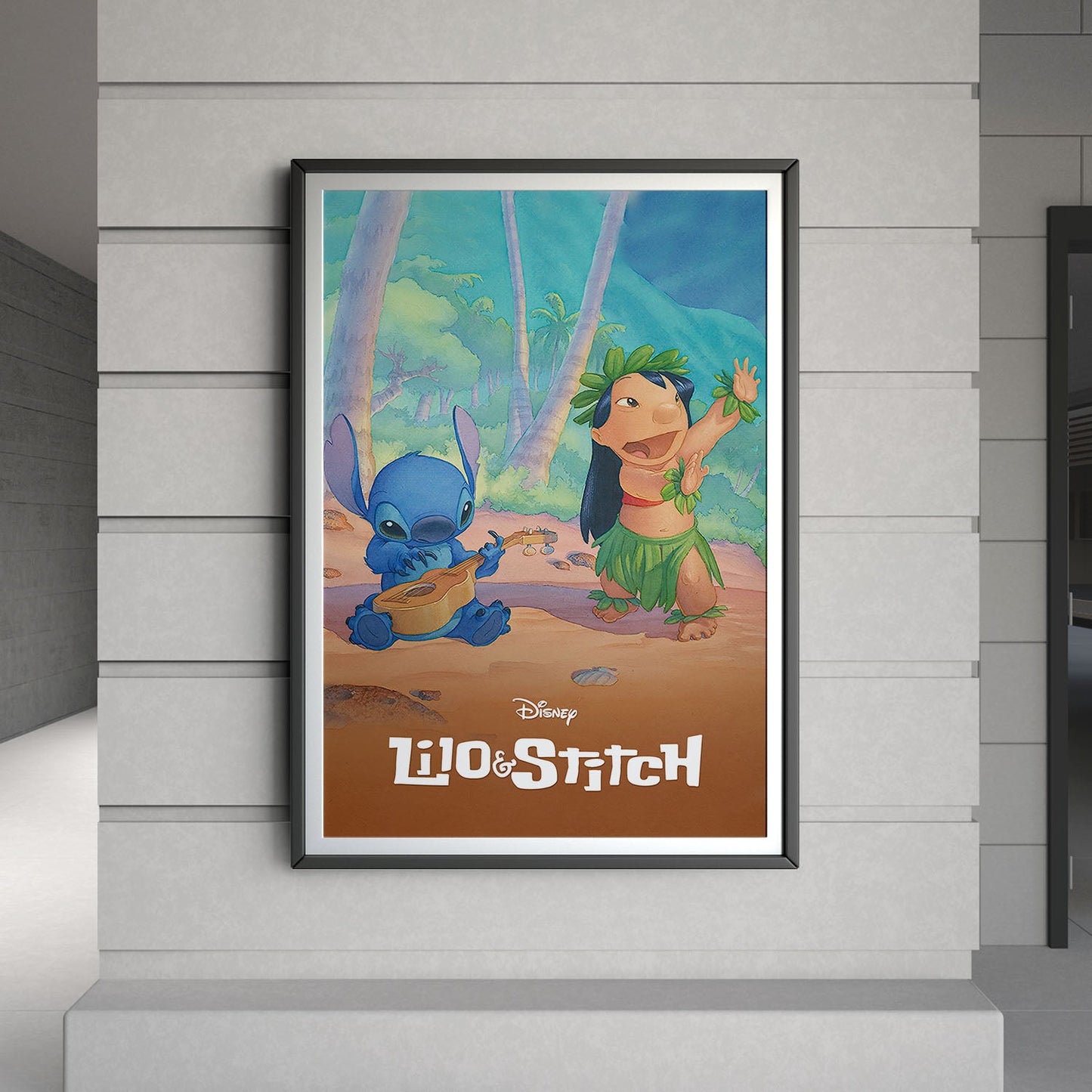 Flex Designs Poster Lilo Stitch Classic 8 x 10" Home Goods - Movie 2002 Movie Poster