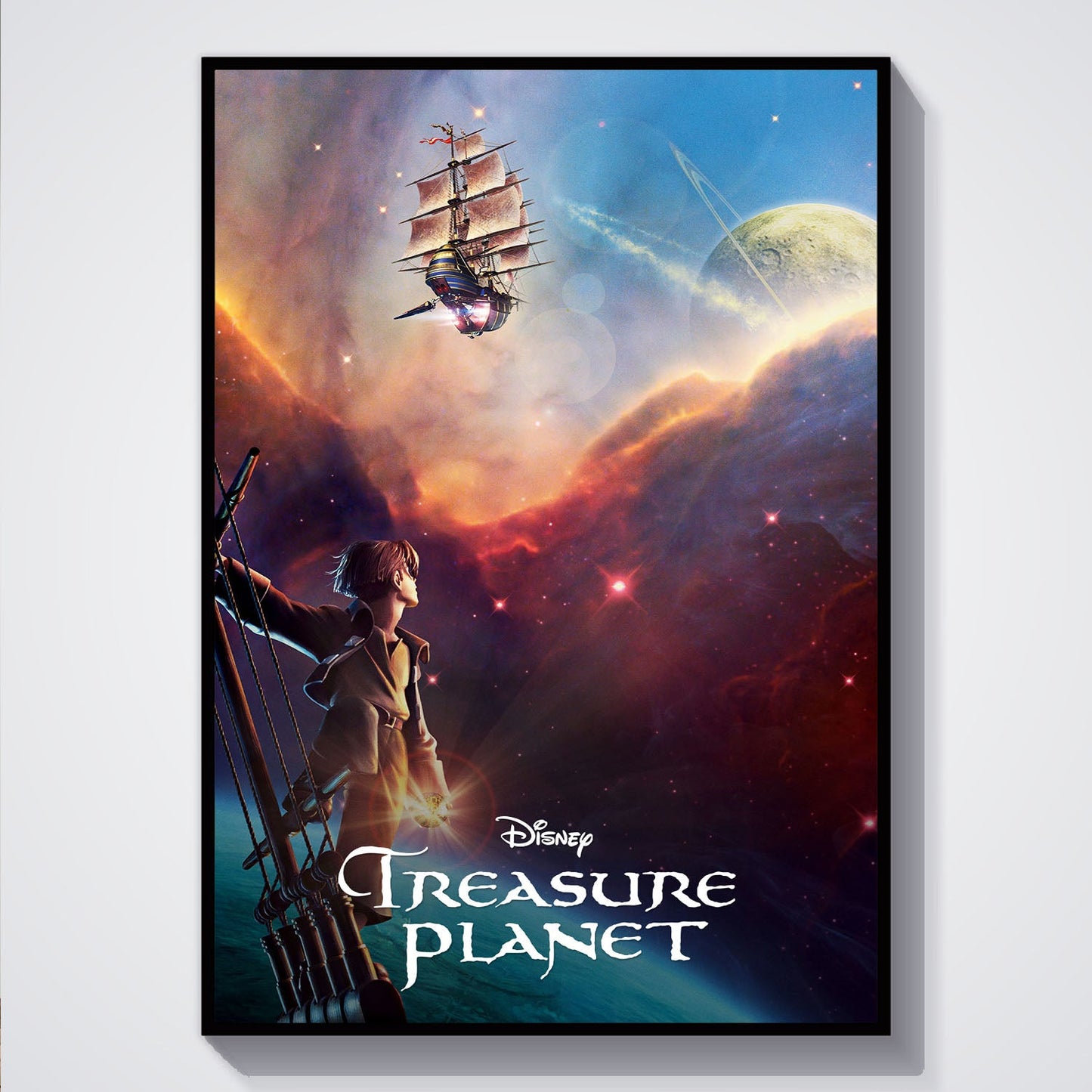 Flex Designs Poster Treasure Planet Classic 5 x 7" Home Goods - Movie 2002 Movie Poster