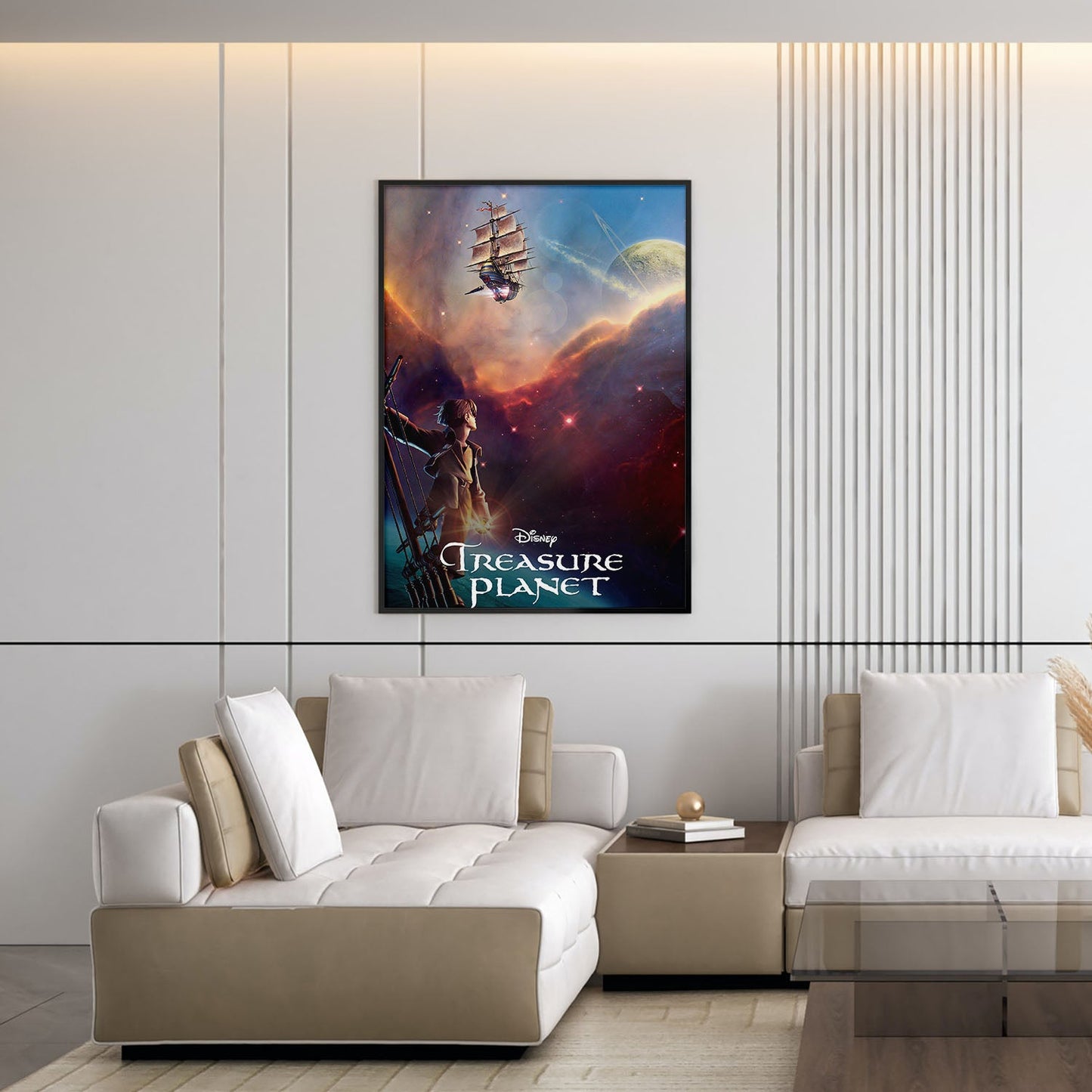 Flex Designs Poster Treasure Planet Classic 5 x 7" Home Goods - Movie 2002 Movie Poster