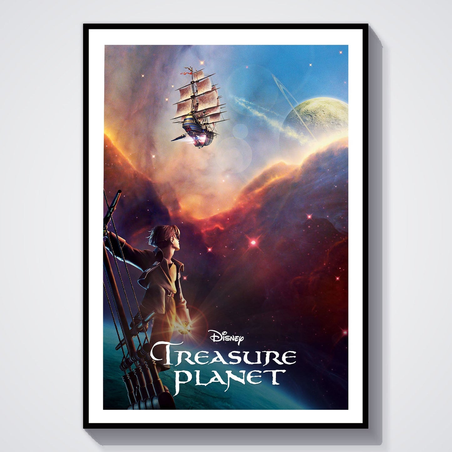 Flex Designs Poster Treasure Planet Classic 8 x 10" Home Goods - Movie 2002 Movie Poster