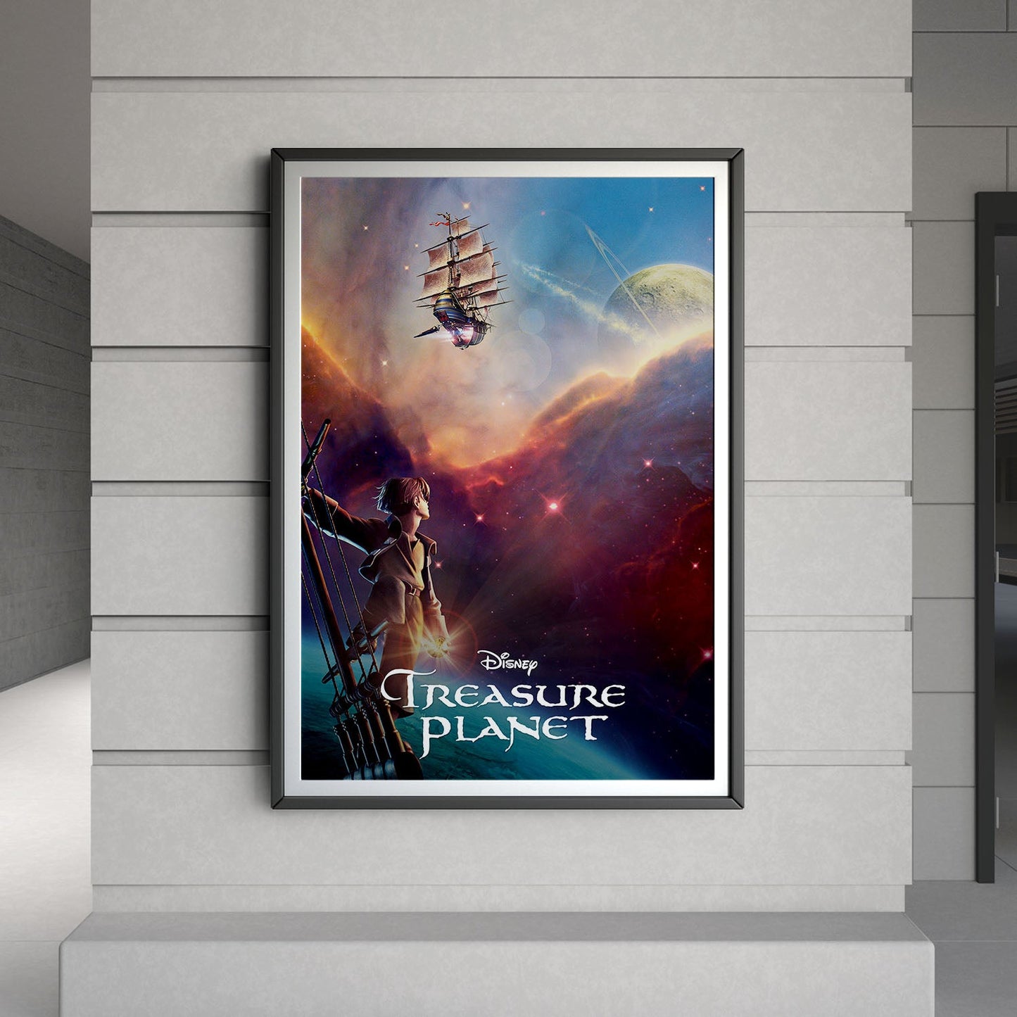 Flex Designs Poster Treasure Planet Classic 8 x 10" Home Goods - Movie 2002 Movie Poster