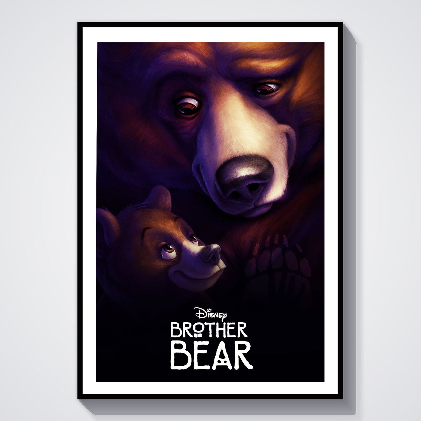 Flex Designs Poster Brother Bear Classic 8 x 10" Home Goods - Movie 2003 Movie Poster