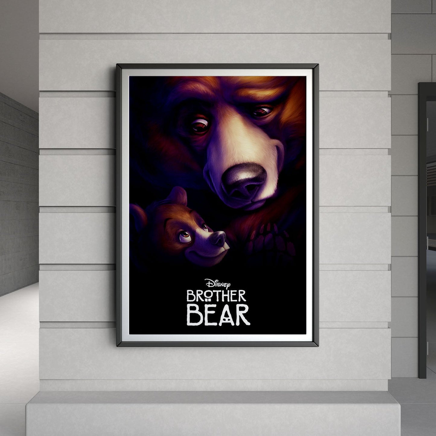 Flex Designs Poster Brother Bear Classic 8 x 10" Home Goods - Movie 2003 Movie Poster