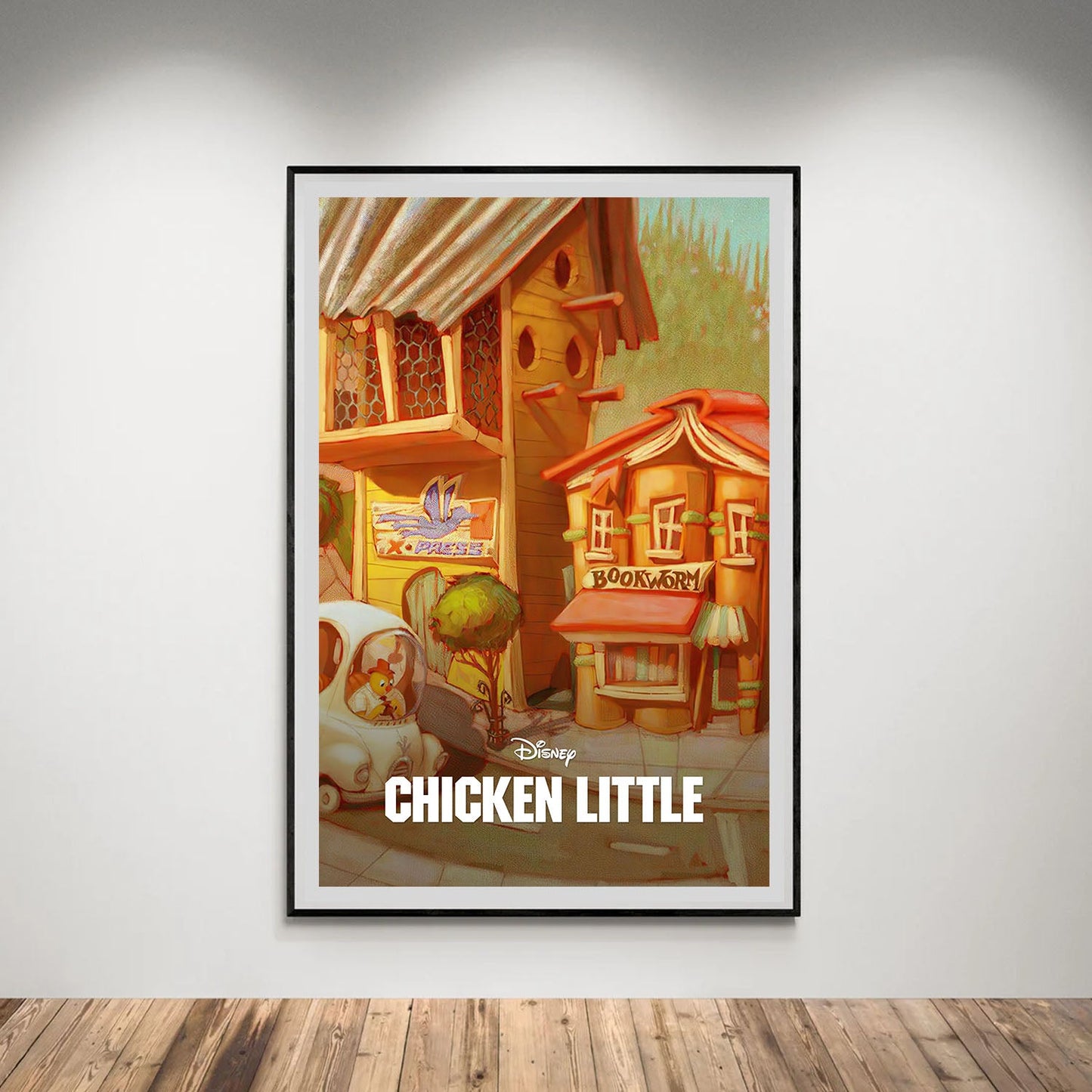 Flex Designs Poster Chicken Little Classic 5 x 7" Home Goods - Movie 2005 Movie Poster