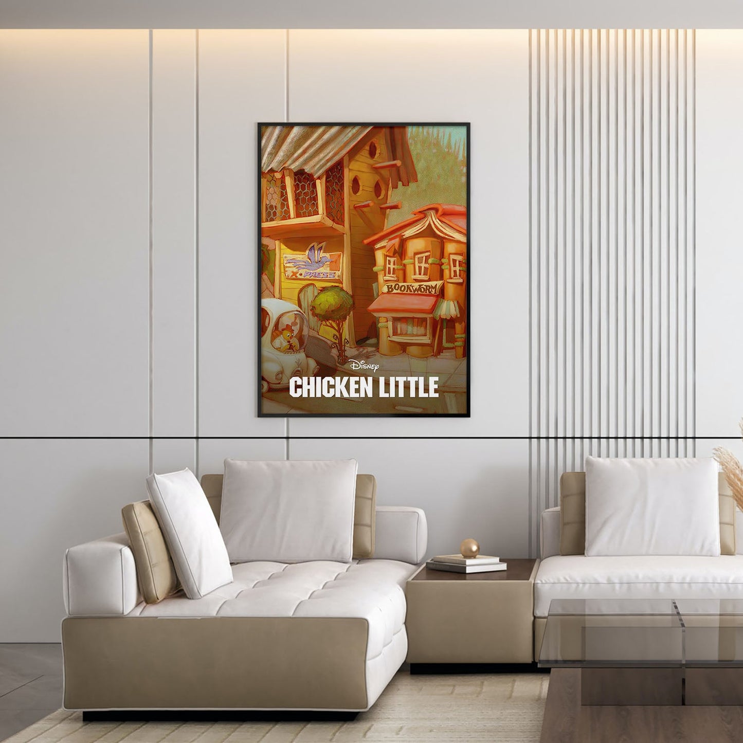 Flex Designs Poster Chicken Little Classic 5 x 7" Home Goods - Movie 2005 Movie Poster