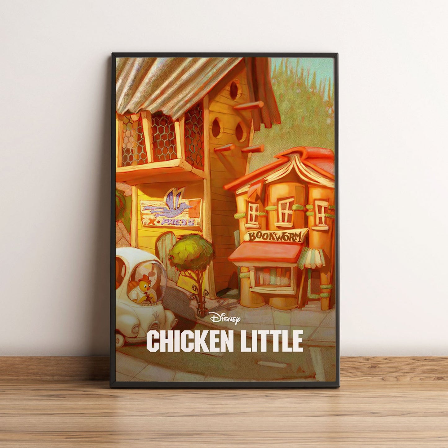 Flex Designs Poster Chicken Little Classic 5 x 7" Home Goods - Movie 2005 Movie Poster